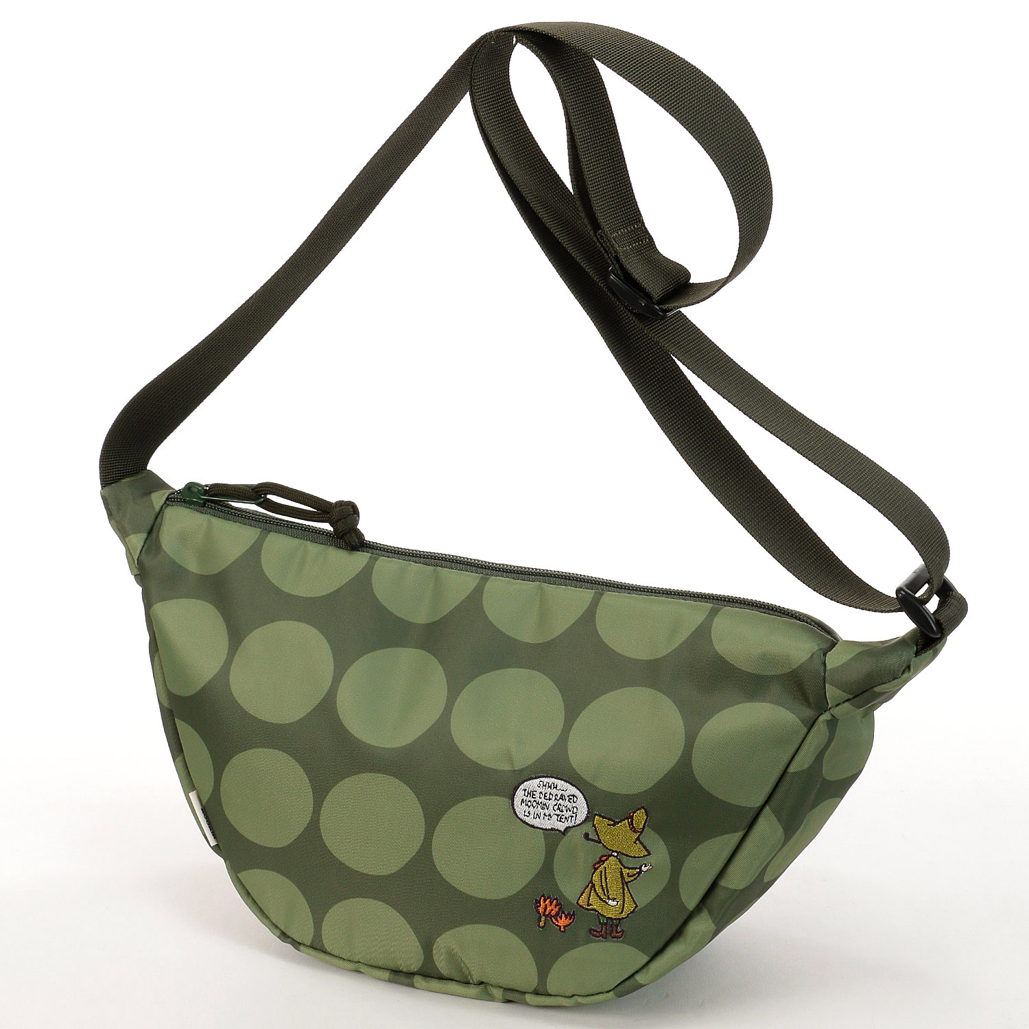 MOOMIN スナフキン三日月ショルダーバッグ - 画像3