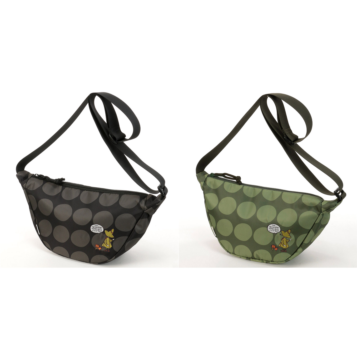 MOOMIN スナフキン三日月ショルダーバッグ