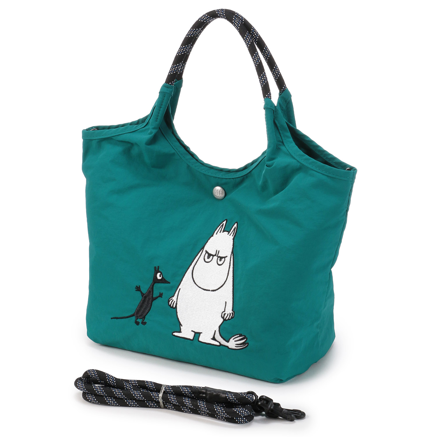 MOOMIN ナイロン刺繍2WAYバッグ - 画像12