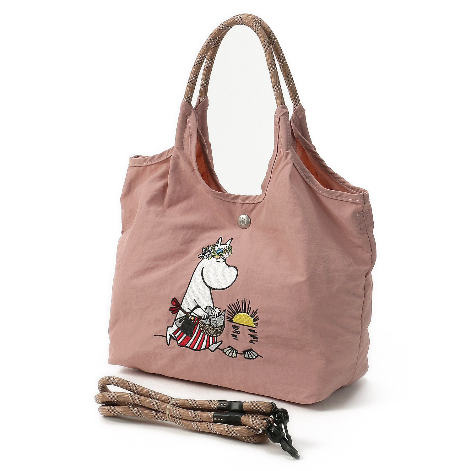 MOOMIN ナイロン刺繍2WAYバッグ - 画像9