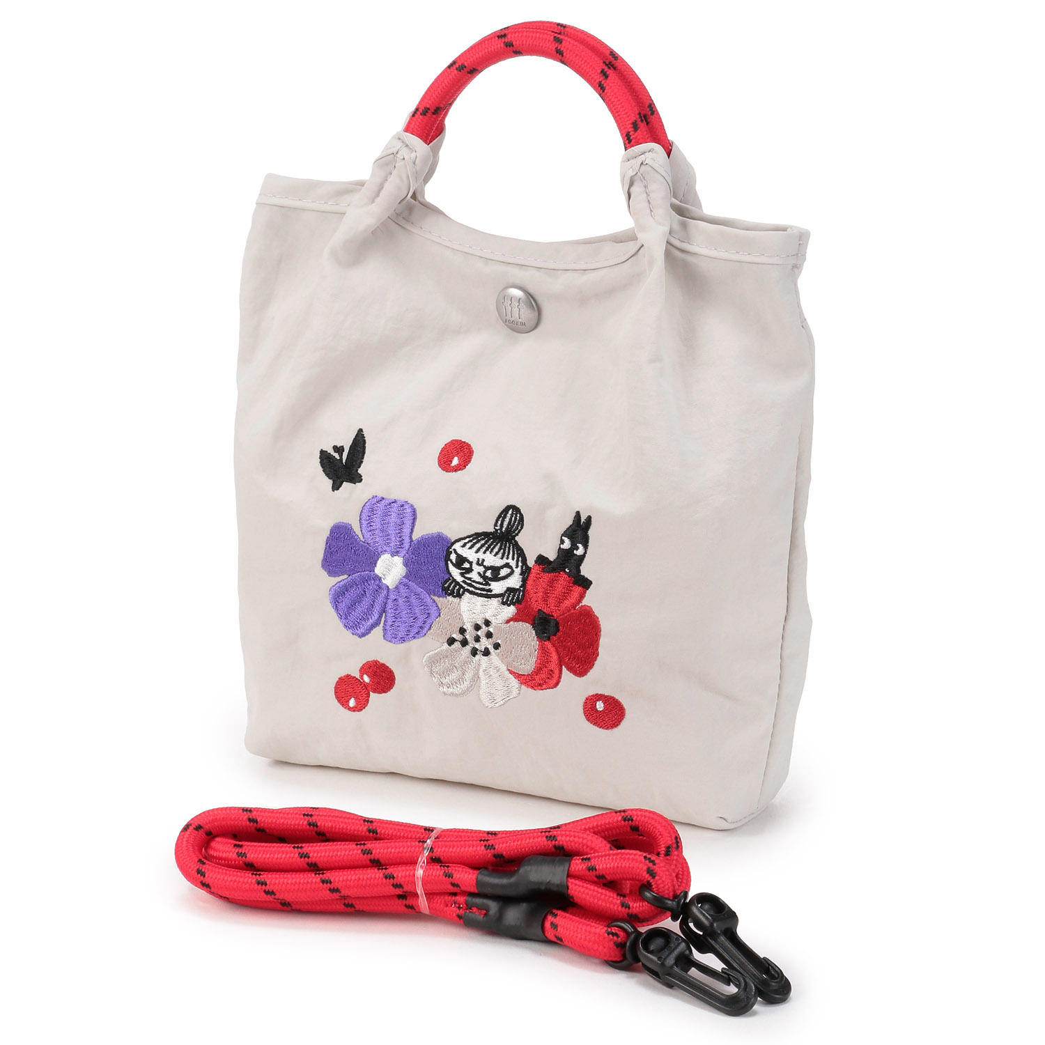 MOOMIN ナイロン刺繍ミニショルダーバッグ - 画像2