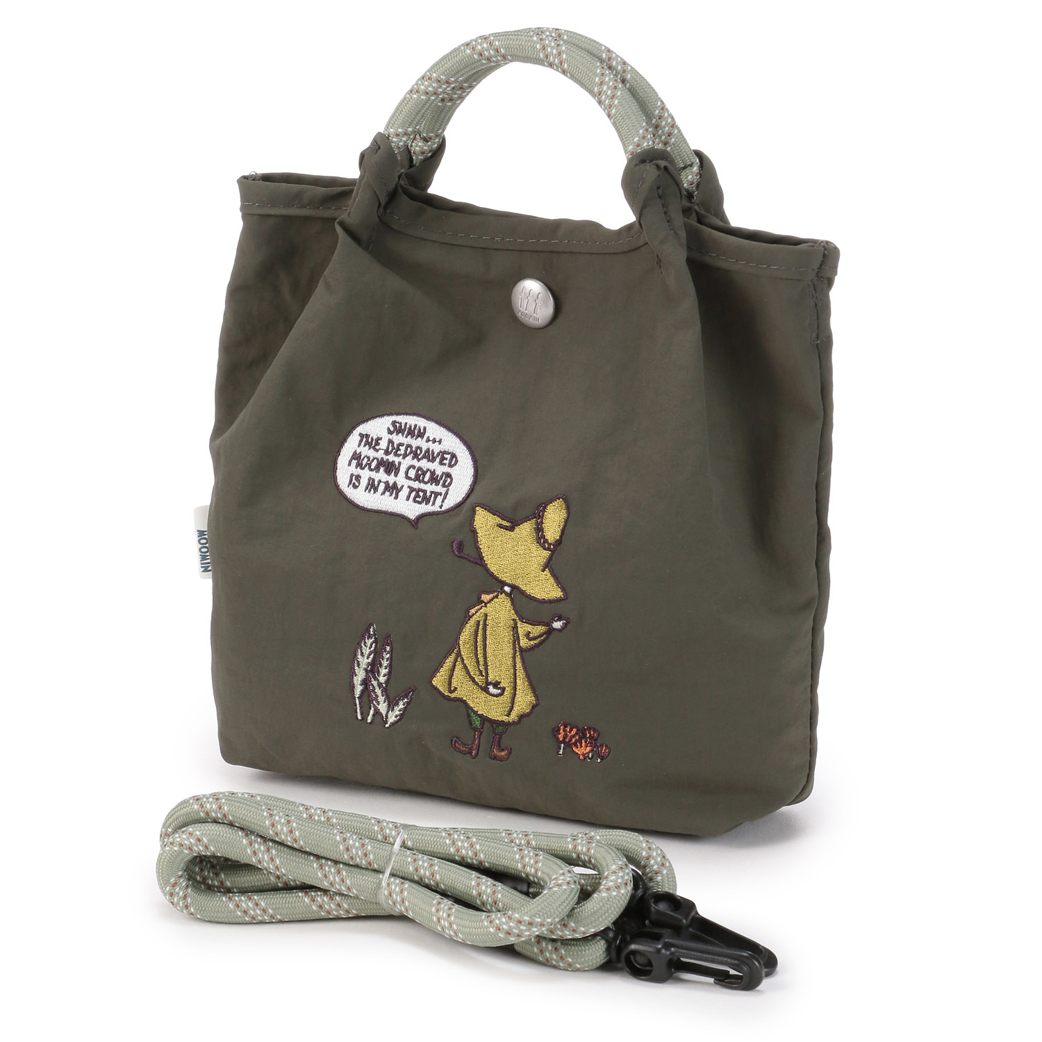 MOOMIN ナイロン刺繍ミニショルダーバッグ - 画像11