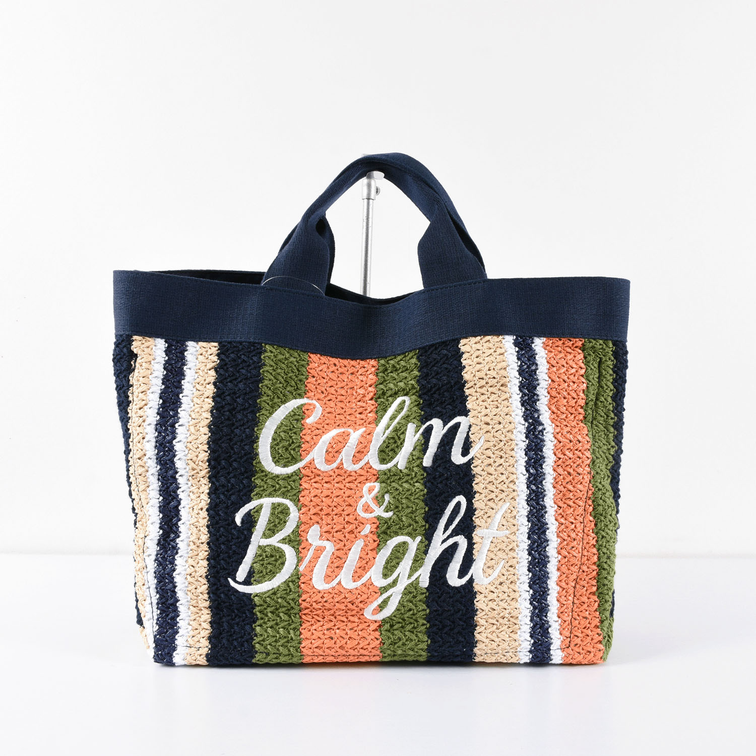 MACARONIC STYLE マルチストライプ2WAYバッグ - 画像5