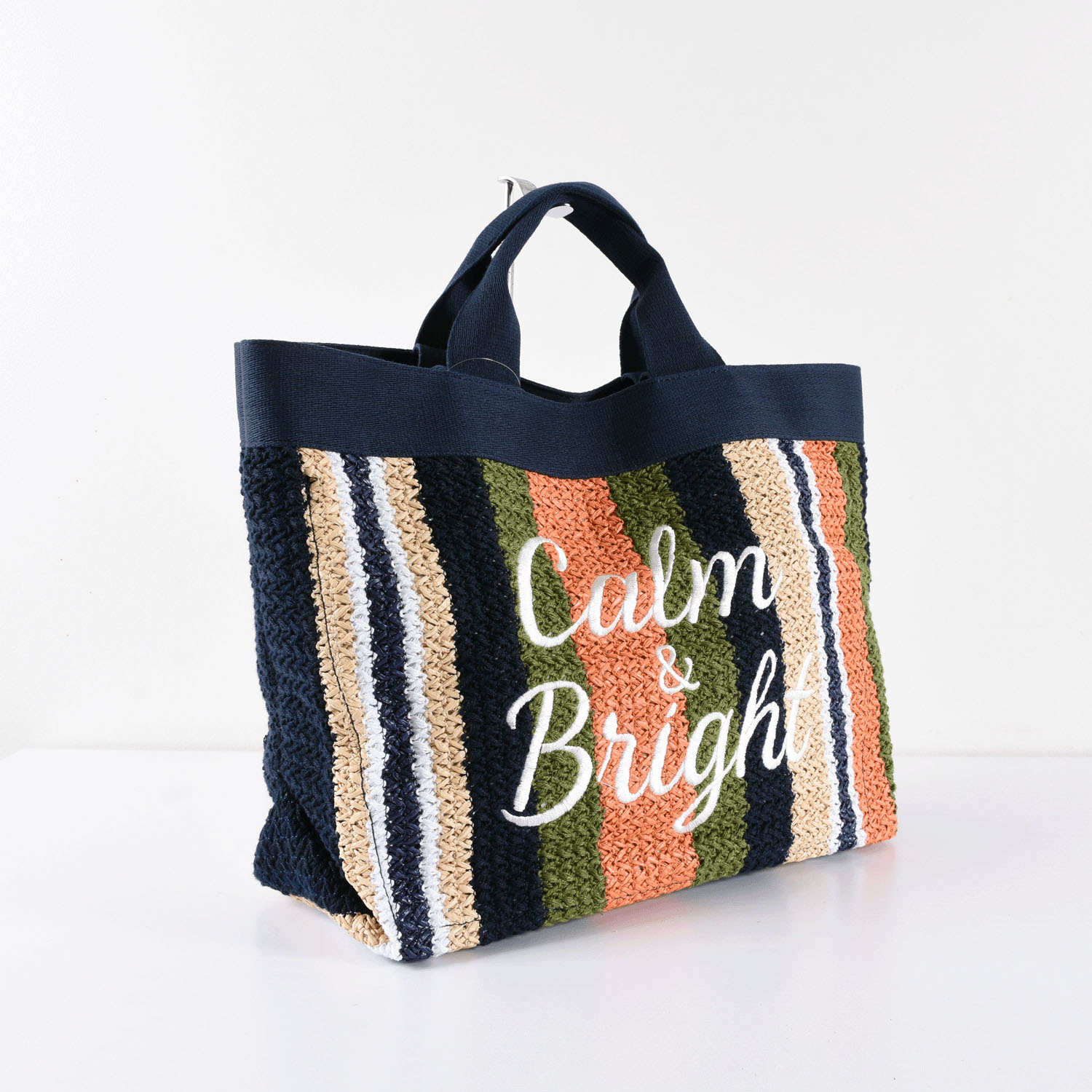 MACARONIC STYLE マルチストライプ2WAYバッグ - 画像6