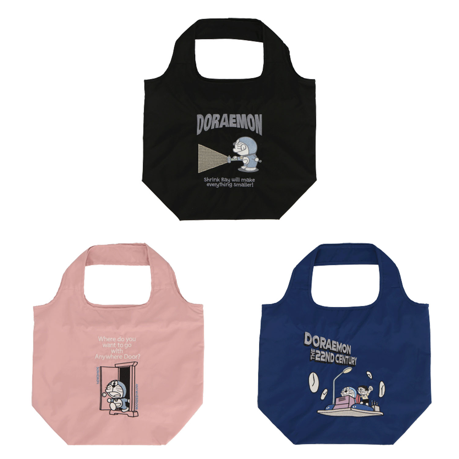 ドラえもん刺繍トートバッグ - 画像1