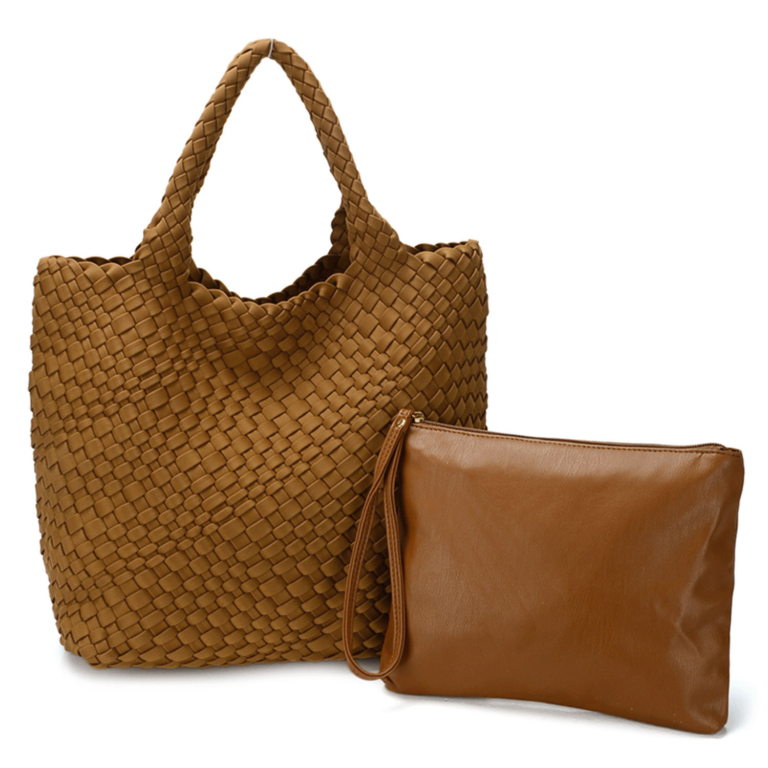 ネオプレンメッシュポーチ付きトートバッグ - 画像4