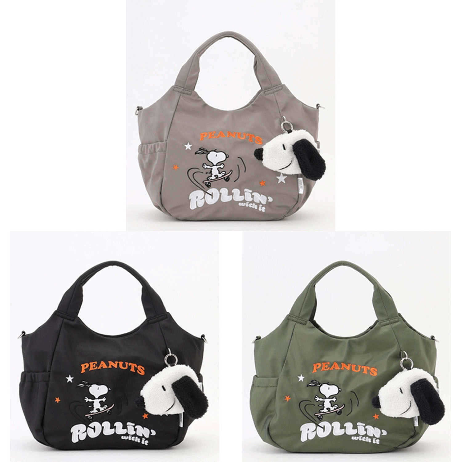 Y’SACCS ×スヌーピー2WAYバッグ 大 - 画像1