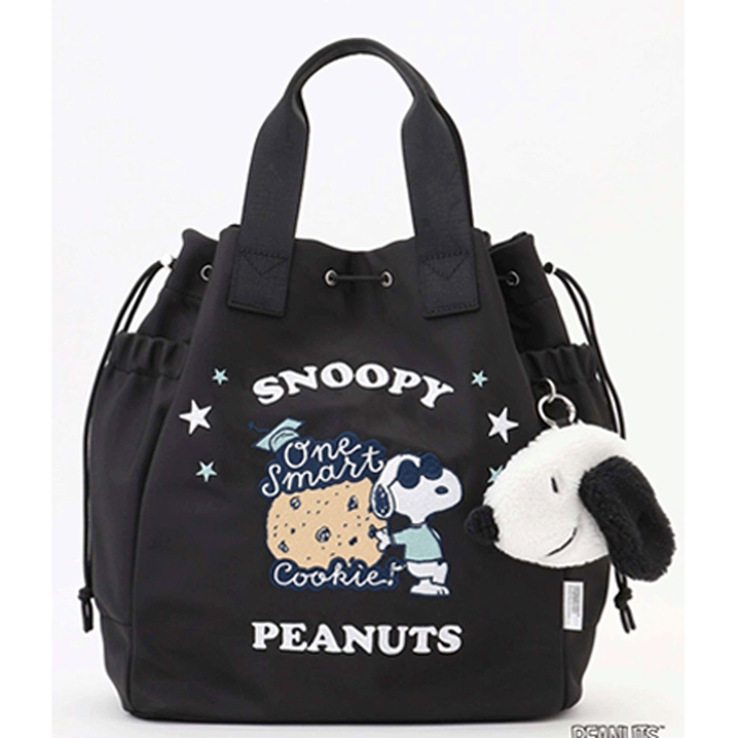 Y’SACCS ×スヌーピー ドロスト2WAY巾着バッグ - 画像5