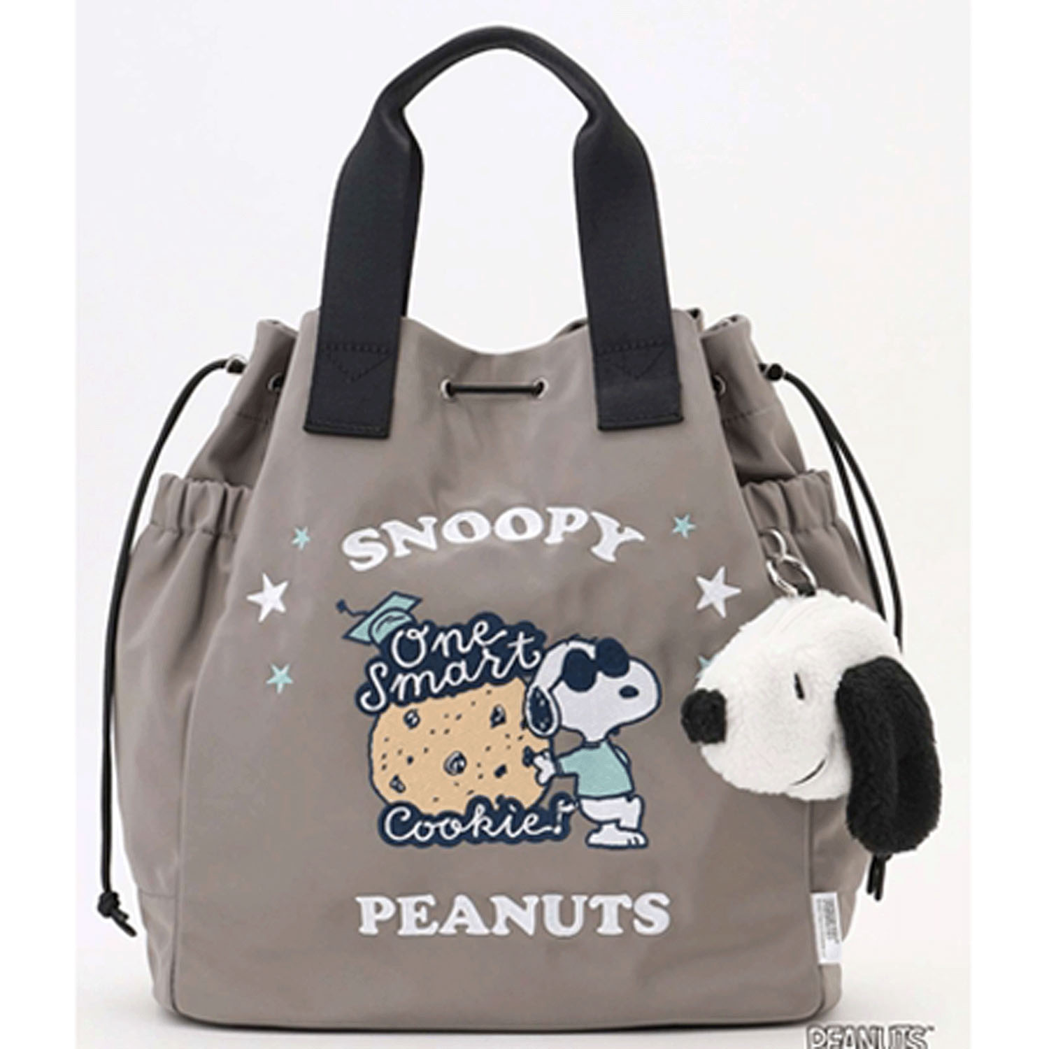 Y’SACCS ×スヌーピー ドロスト2WAY巾着バッグ - 画像1