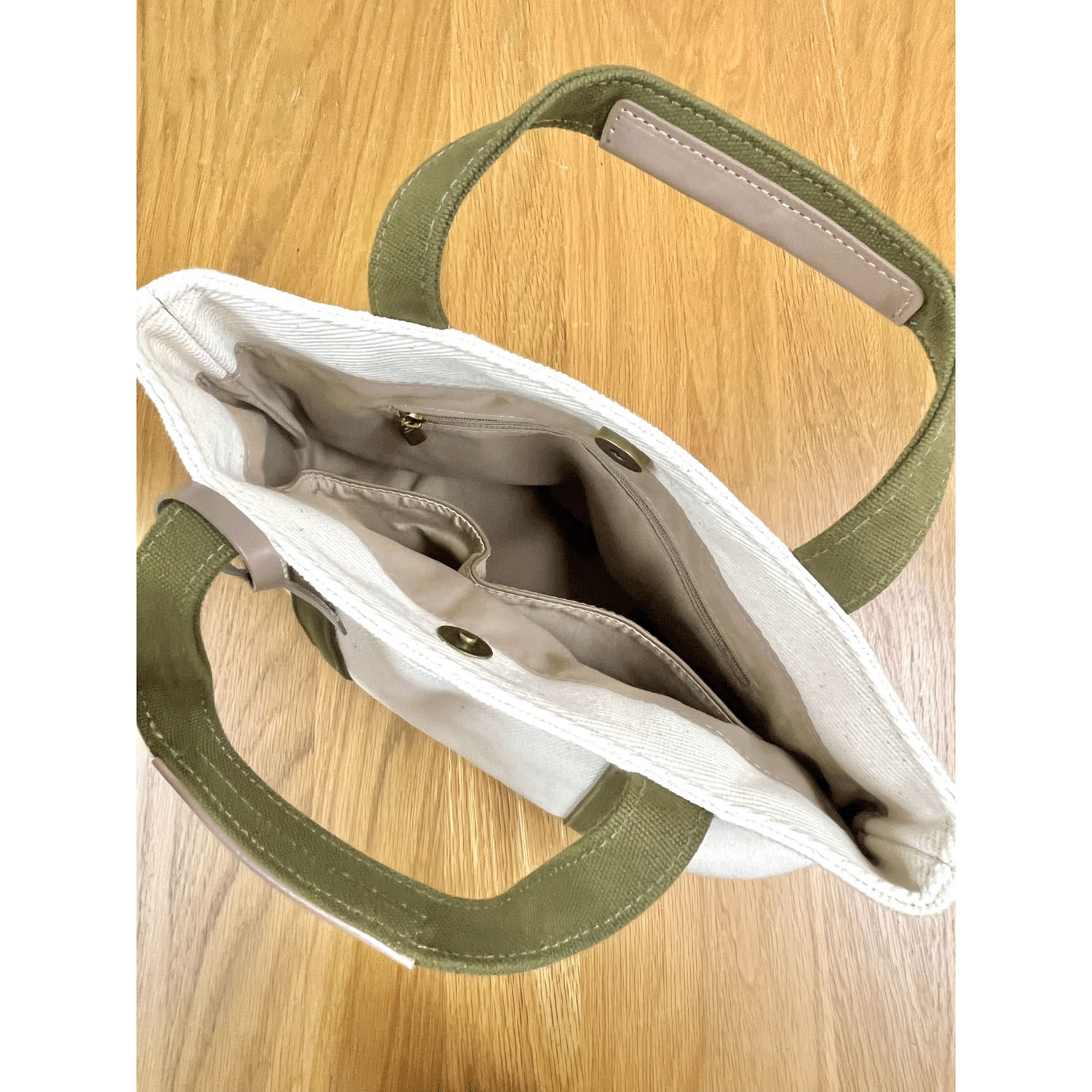 ONE PAIRED（ワンペアード）コットンキャンバストートバッグM - 画像5