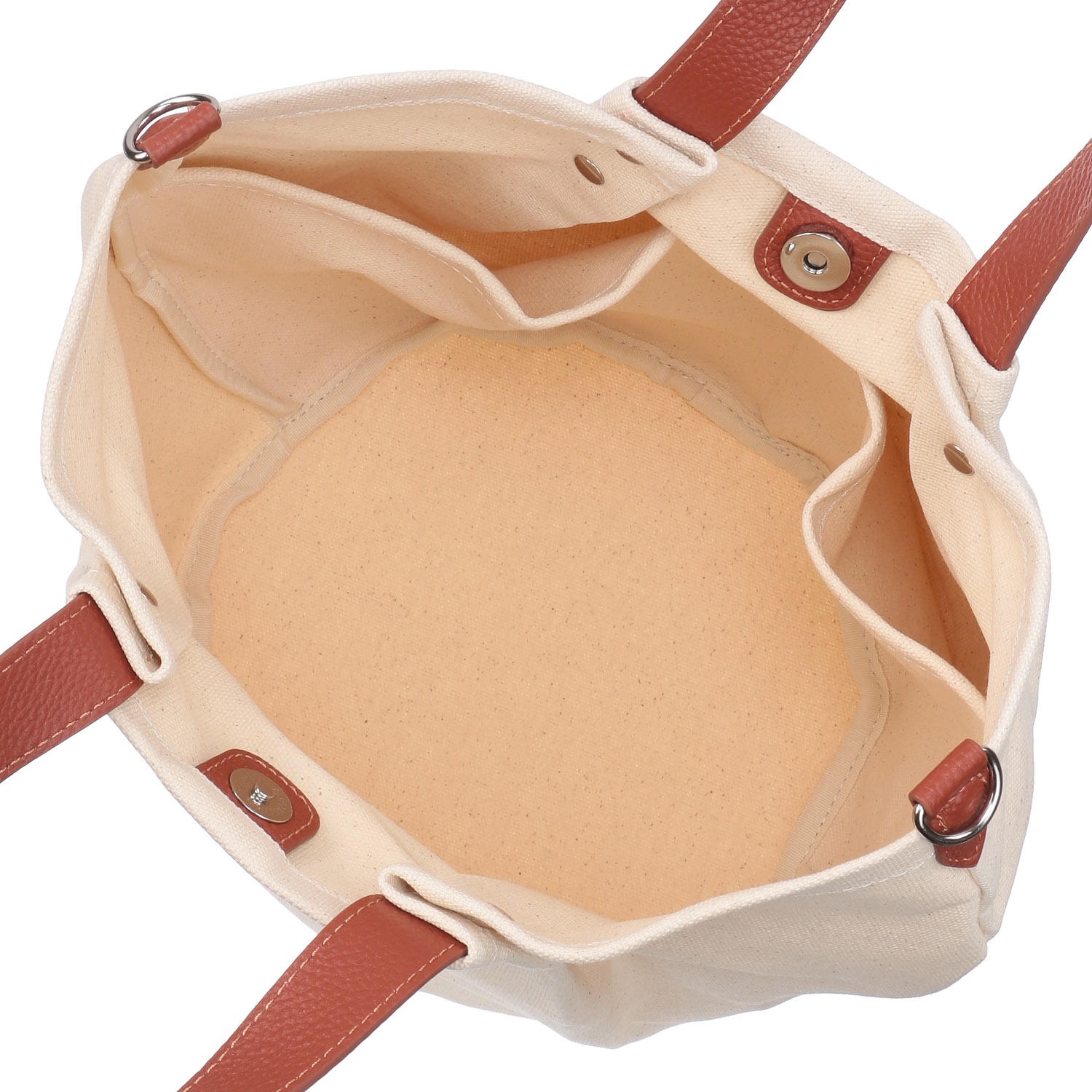 BEAURE キャンバスバルーン型トートバッグ - 画像8