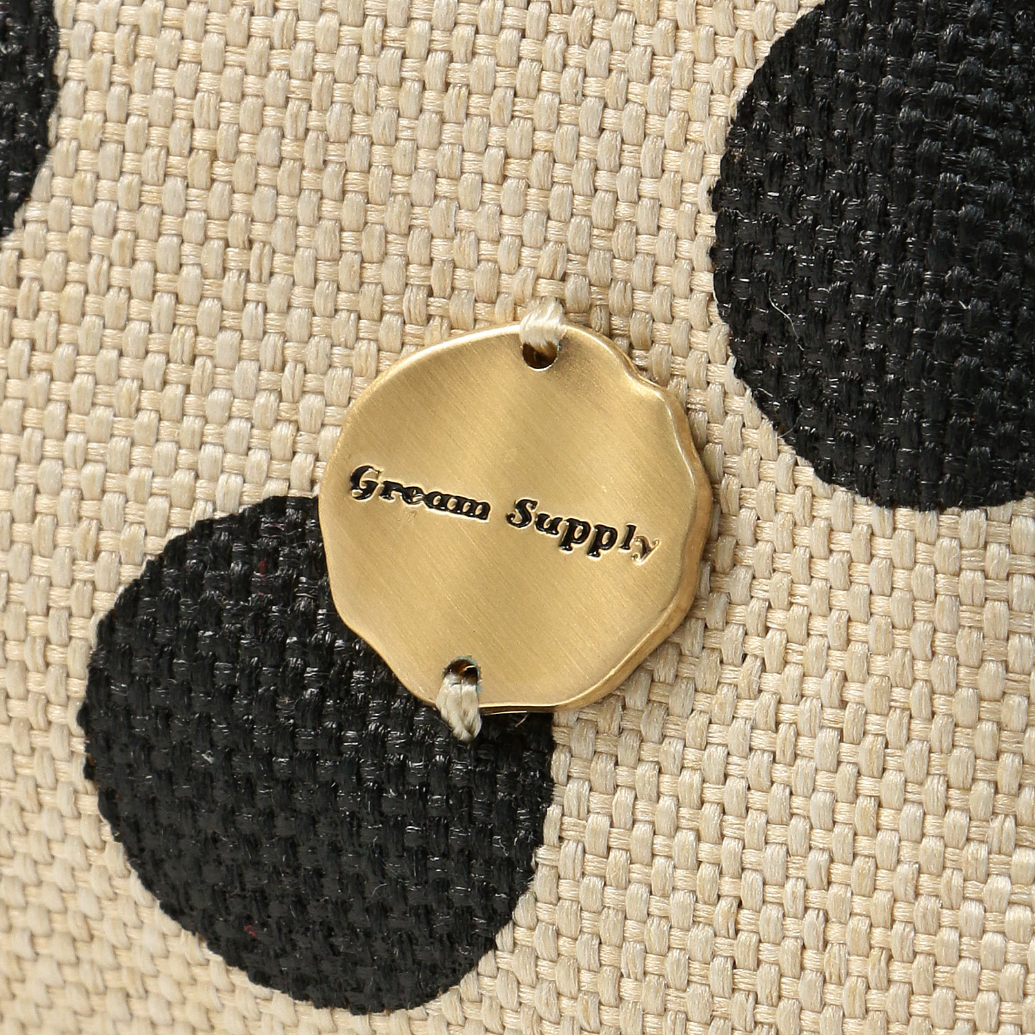 gream supply ドット柄口金ショルダーバッグ - 画像8