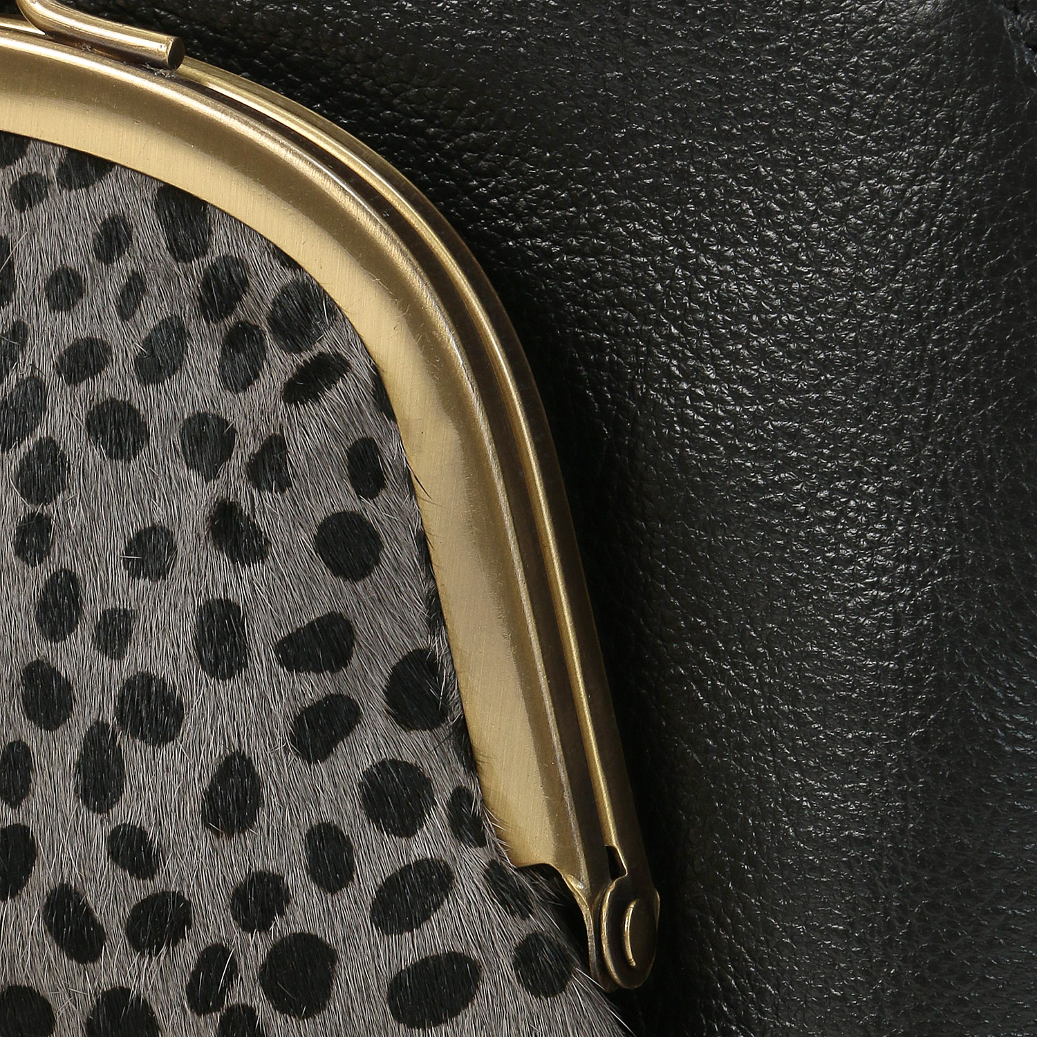 gream supplyポニーヘア口金ポシェット - 画像6