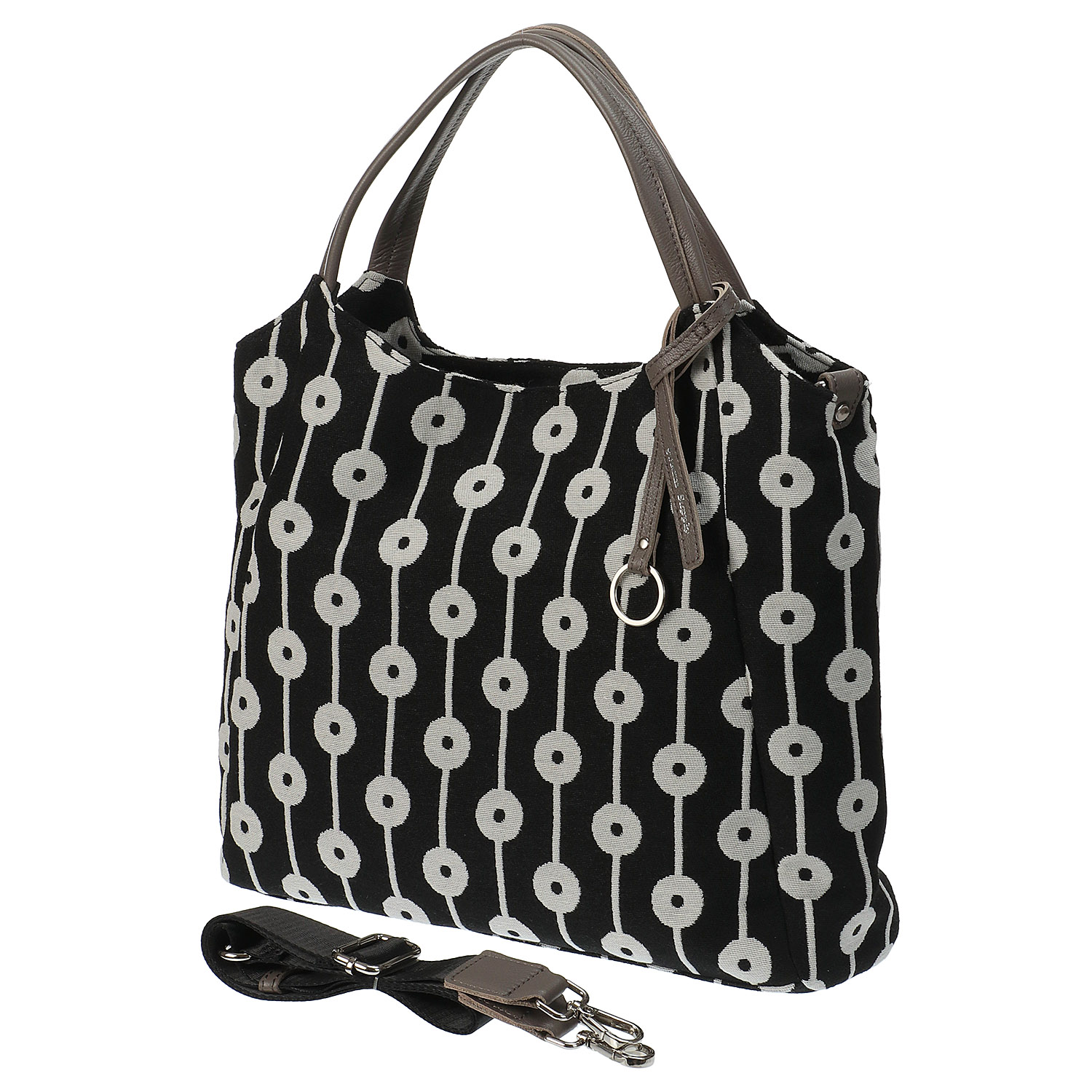 gream supply 幾何学ジャガード2WAYバッグ - 画像7