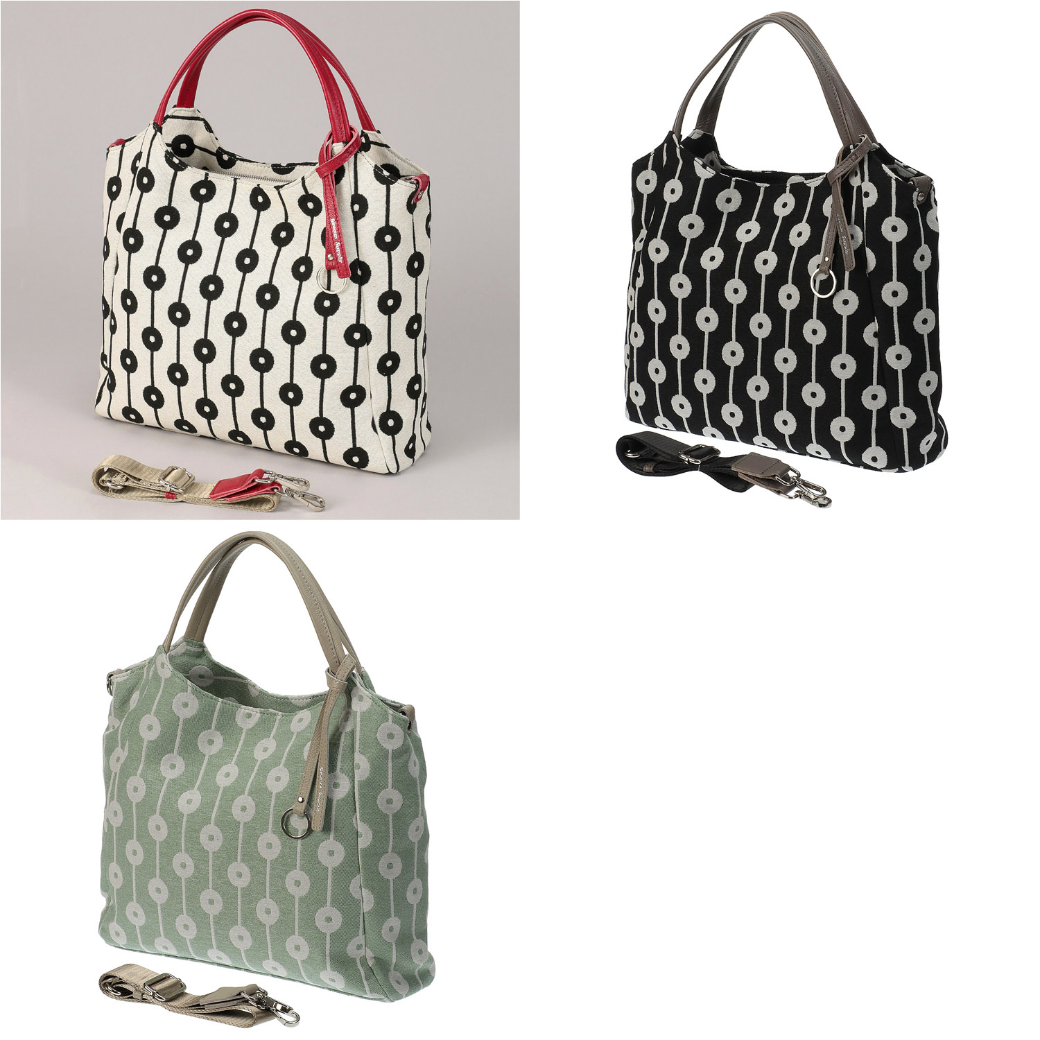 gream supply 幾何学ジャガード2WAYバッグ - 画像1