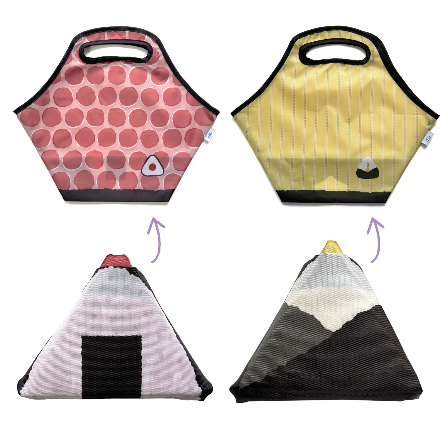 おにぎりバッグ 2個組 - 画像1