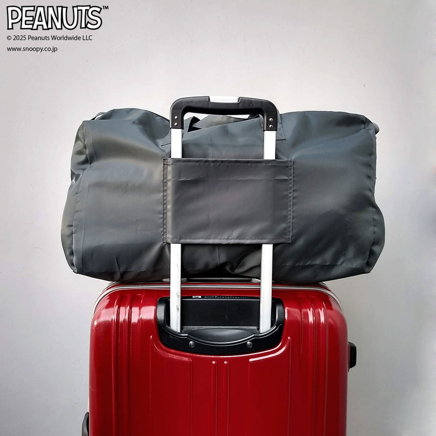 PEANUTS スヌーピー大型折りたたみボストンバッグ - 画像13