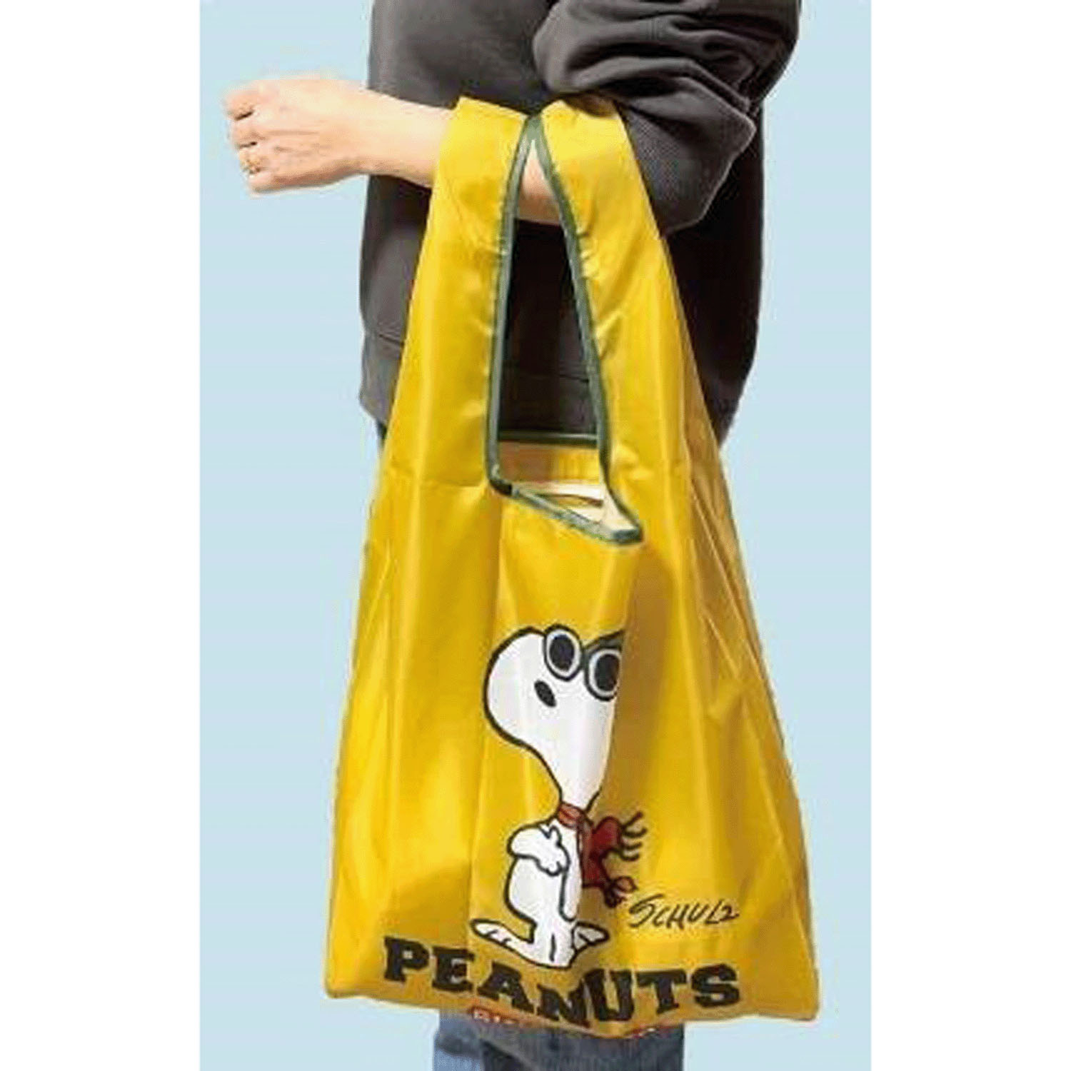 スヌーピー コンパクトエコバッグ 2個組 - 画像1