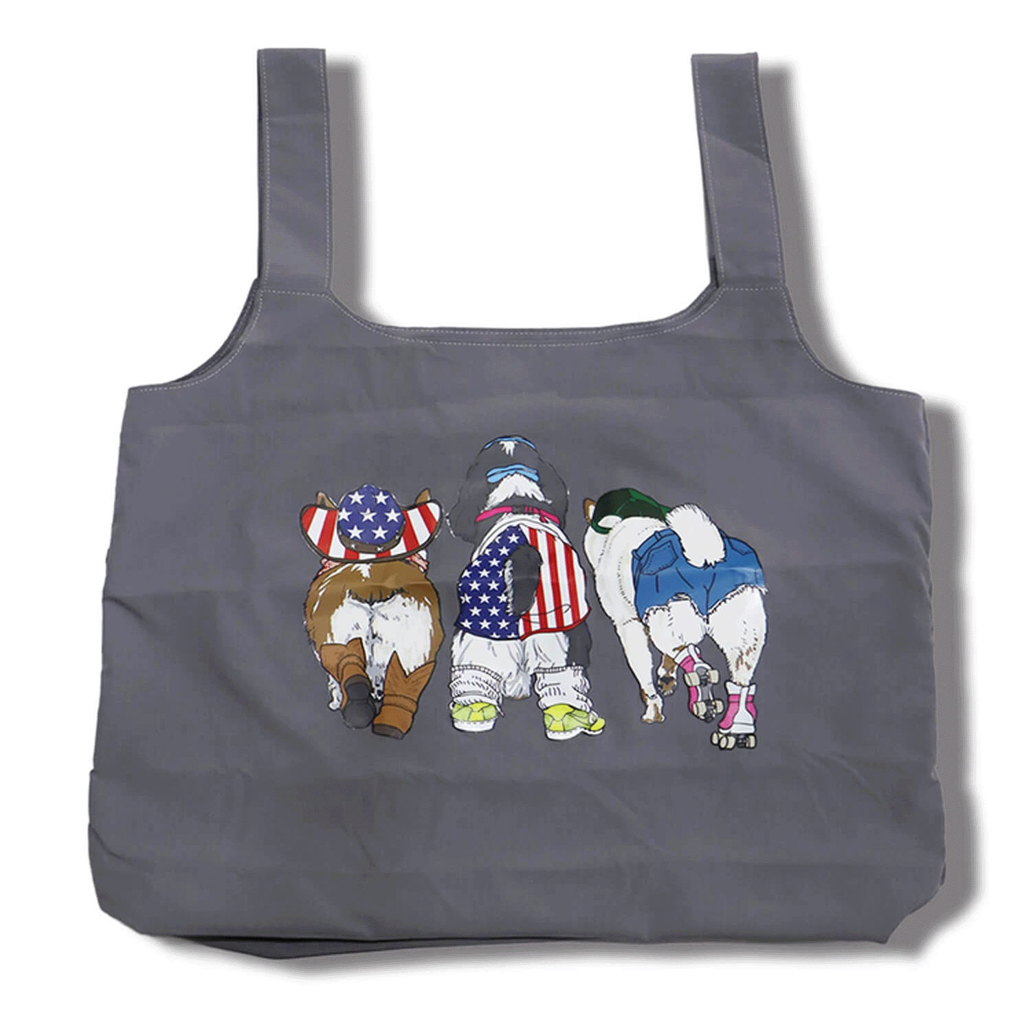 CORISCO Animal Village アニマル前後プリントエコバッグ - 画像6