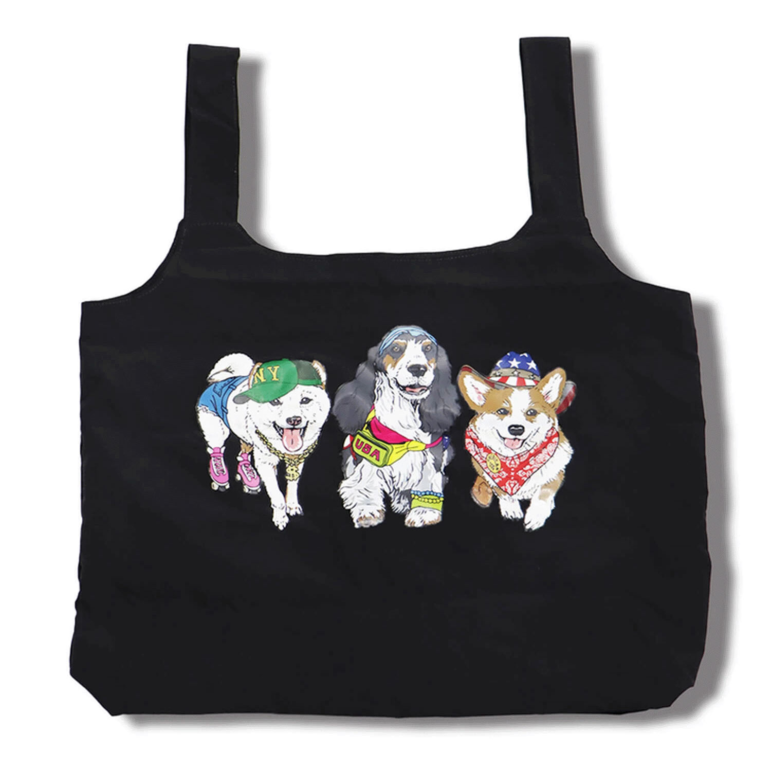 CORISCO Animal Village アニマル前後プリントエコバッグ - 画像9