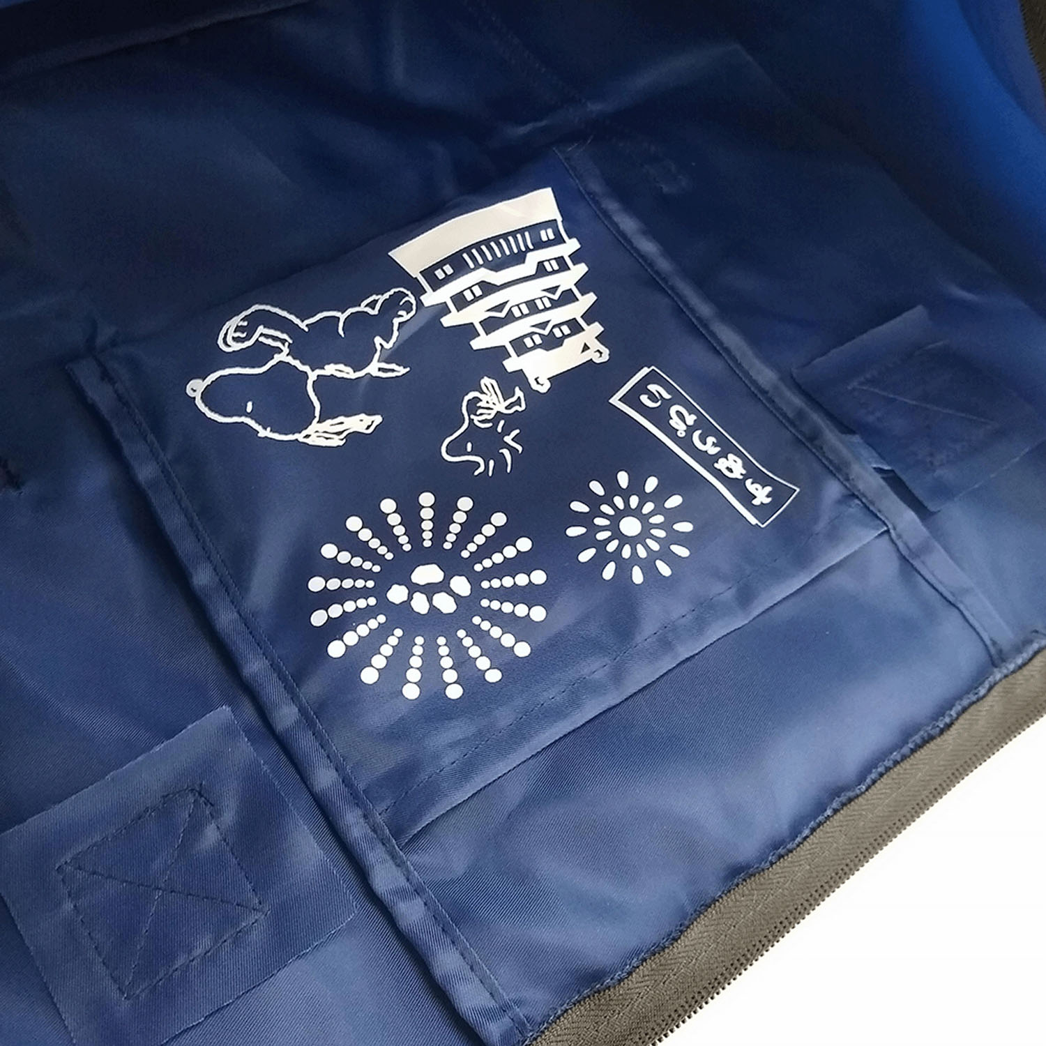 PEANUTS スヌーピー折り畳みファスナートートバッグ L - 画像17