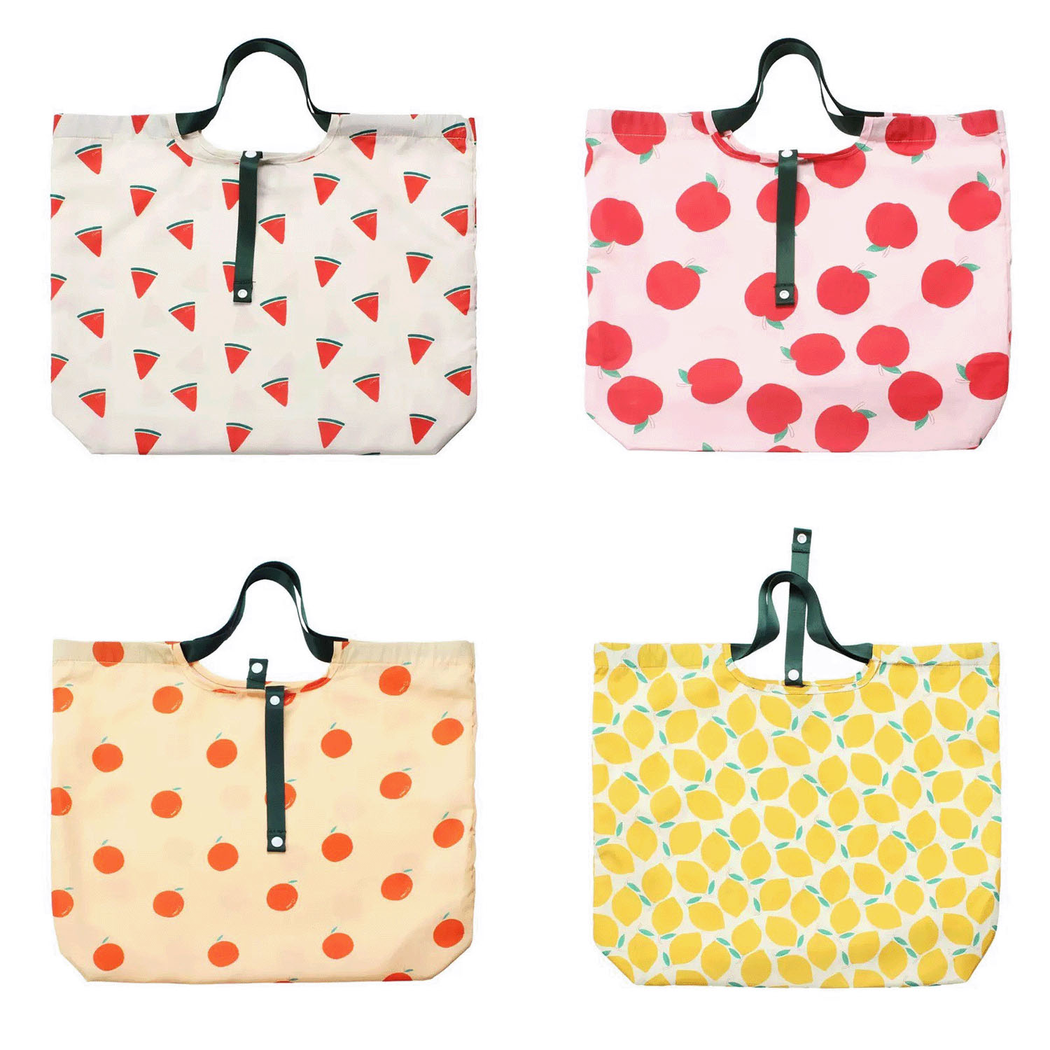 フルーツ柄エコバッグ - 画像1