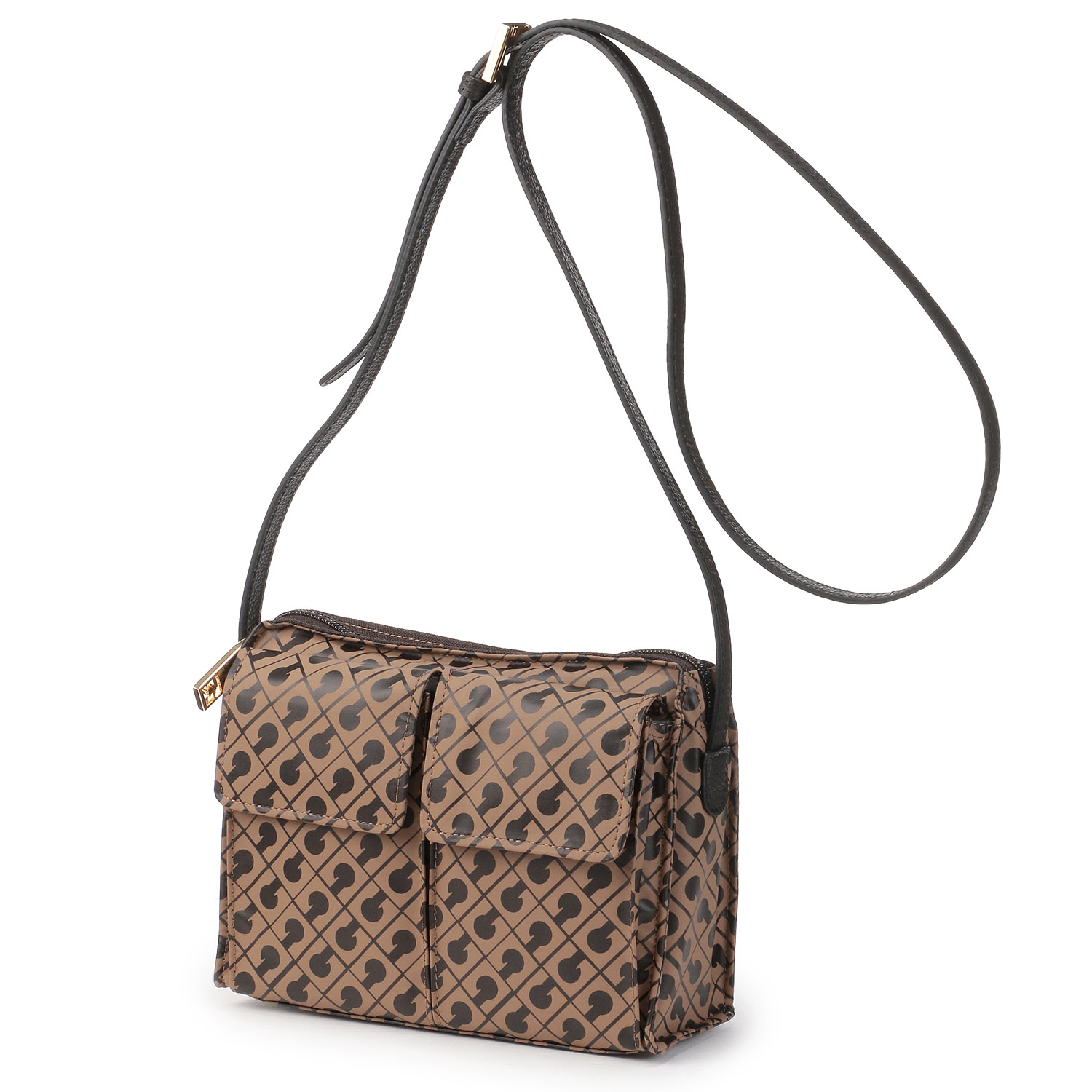 GHERARDINI SOFTY Wポケットショルダーバッグ - 画像19