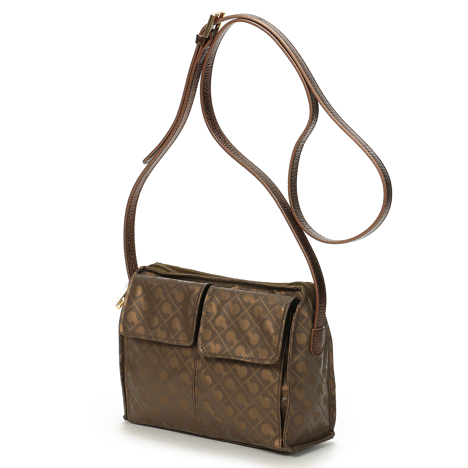 GHERARDINI SOFTY Wポケットショルダーバッグ - 画像28