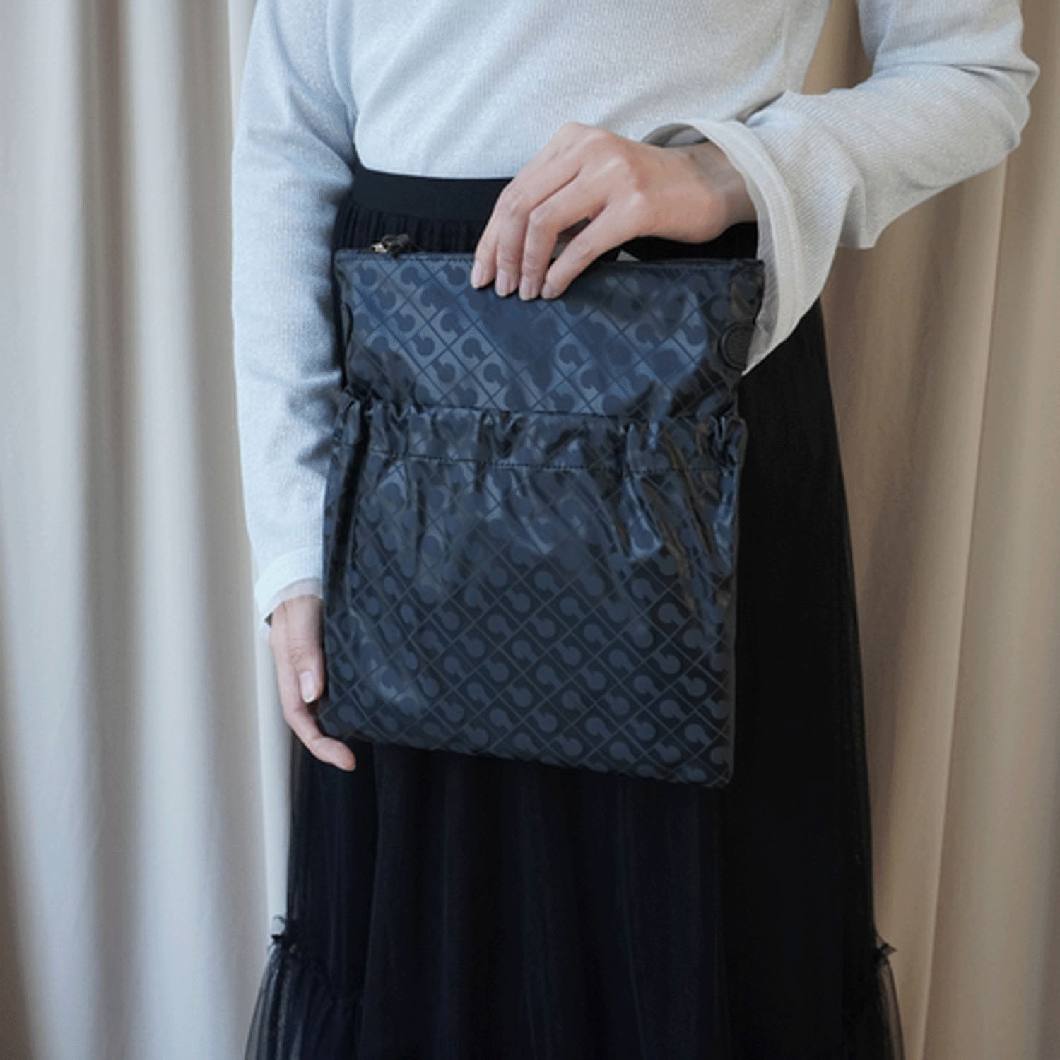 GHERARDINI  SOFTY薄マチショルダーバッグ - 画像6