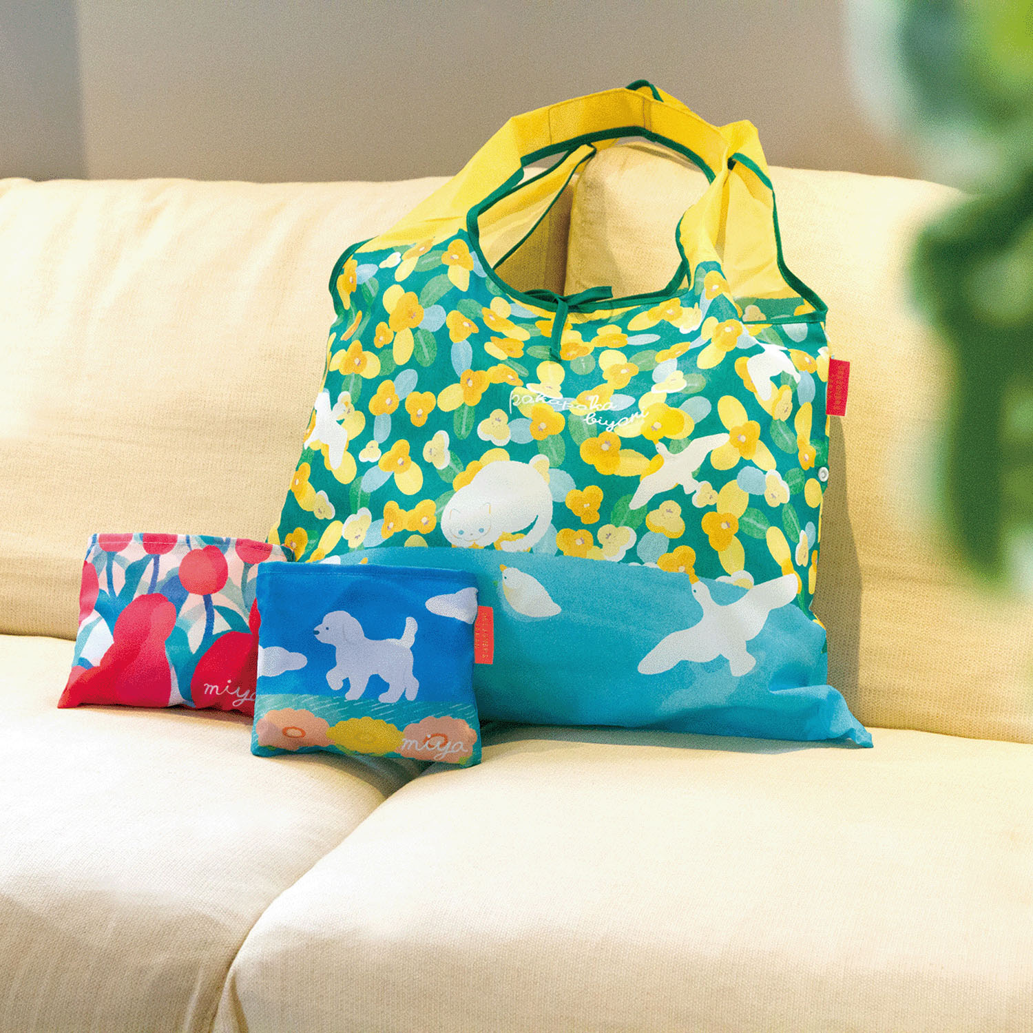 デザイナーズ2WAYエコバッグ