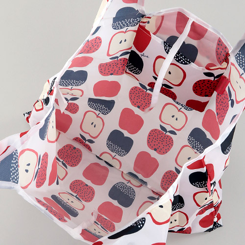 赤青りんご エコバッグ - 画像3