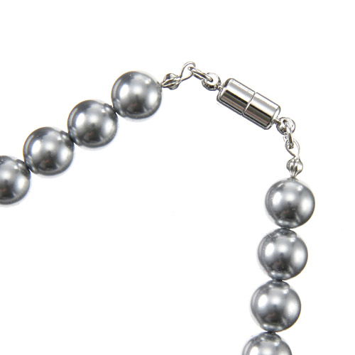 マグネット式 ガラスパールネックレス - 画像5