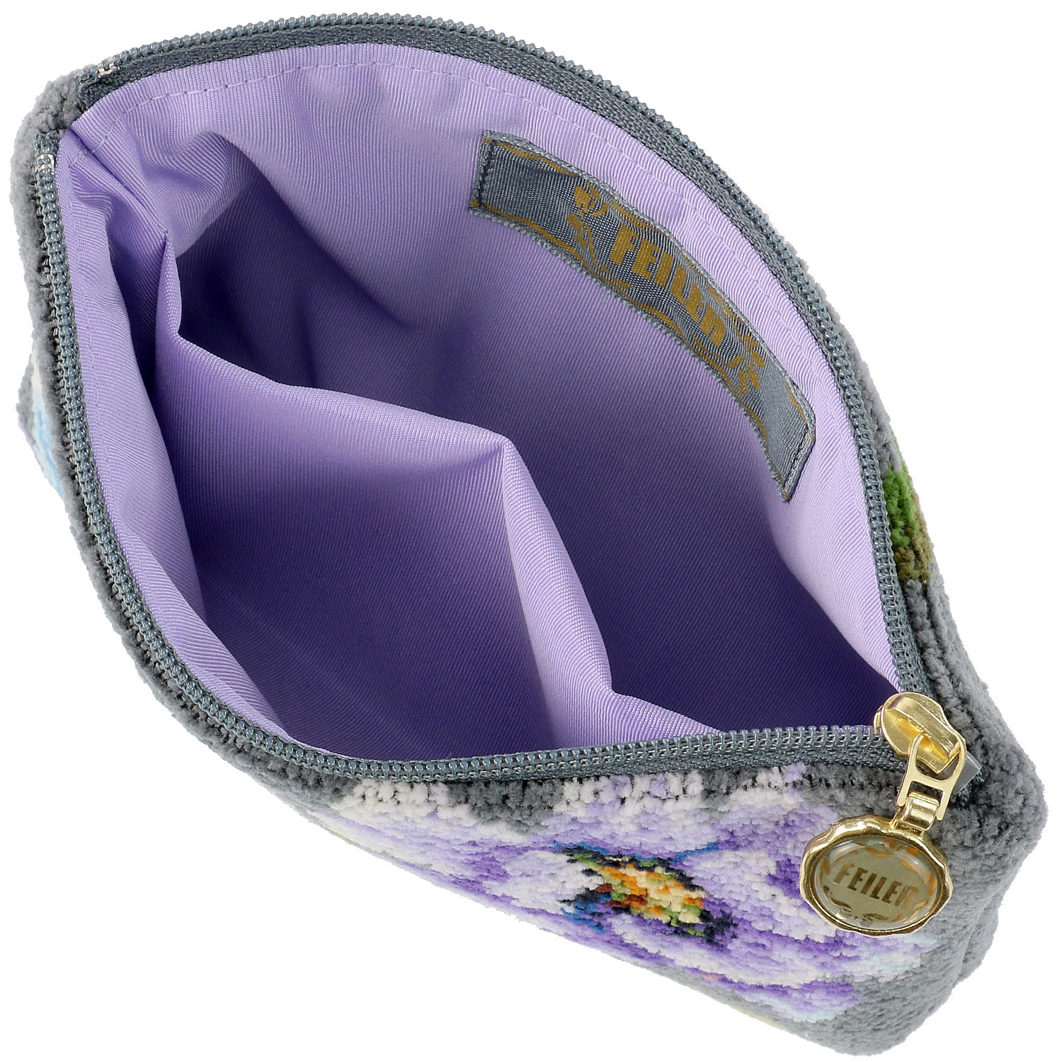 FEILERアメジストブルーム コスメポーチ（ABL222022） - 画像3