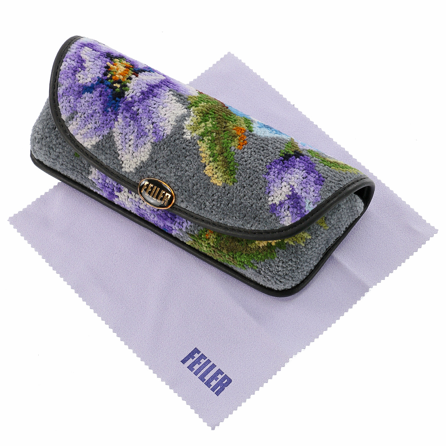FEILERアメジストブルーム メガネケース（ABL222024） - 画像1