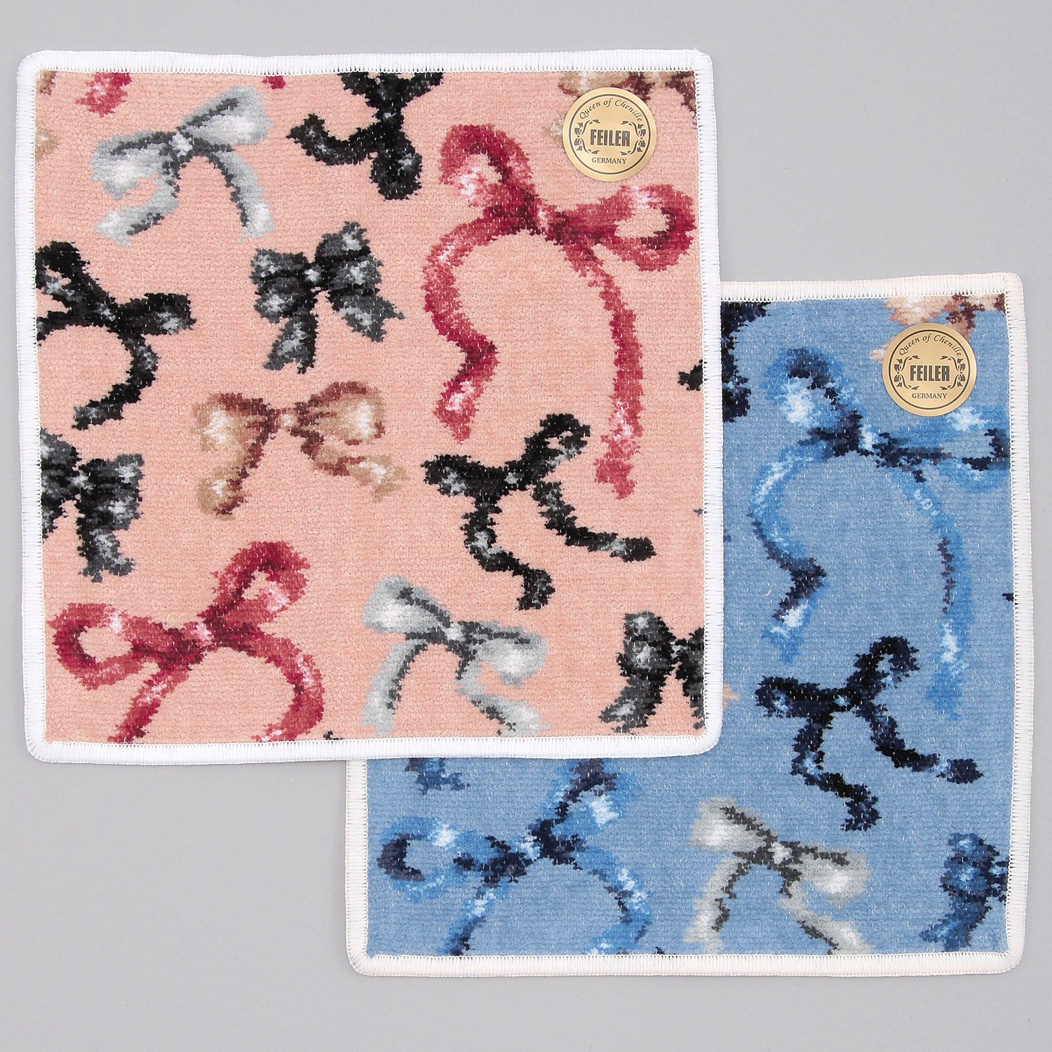 【21：メーカー終了】FEILER フラッターリボン ハンカチタオル - 画像1