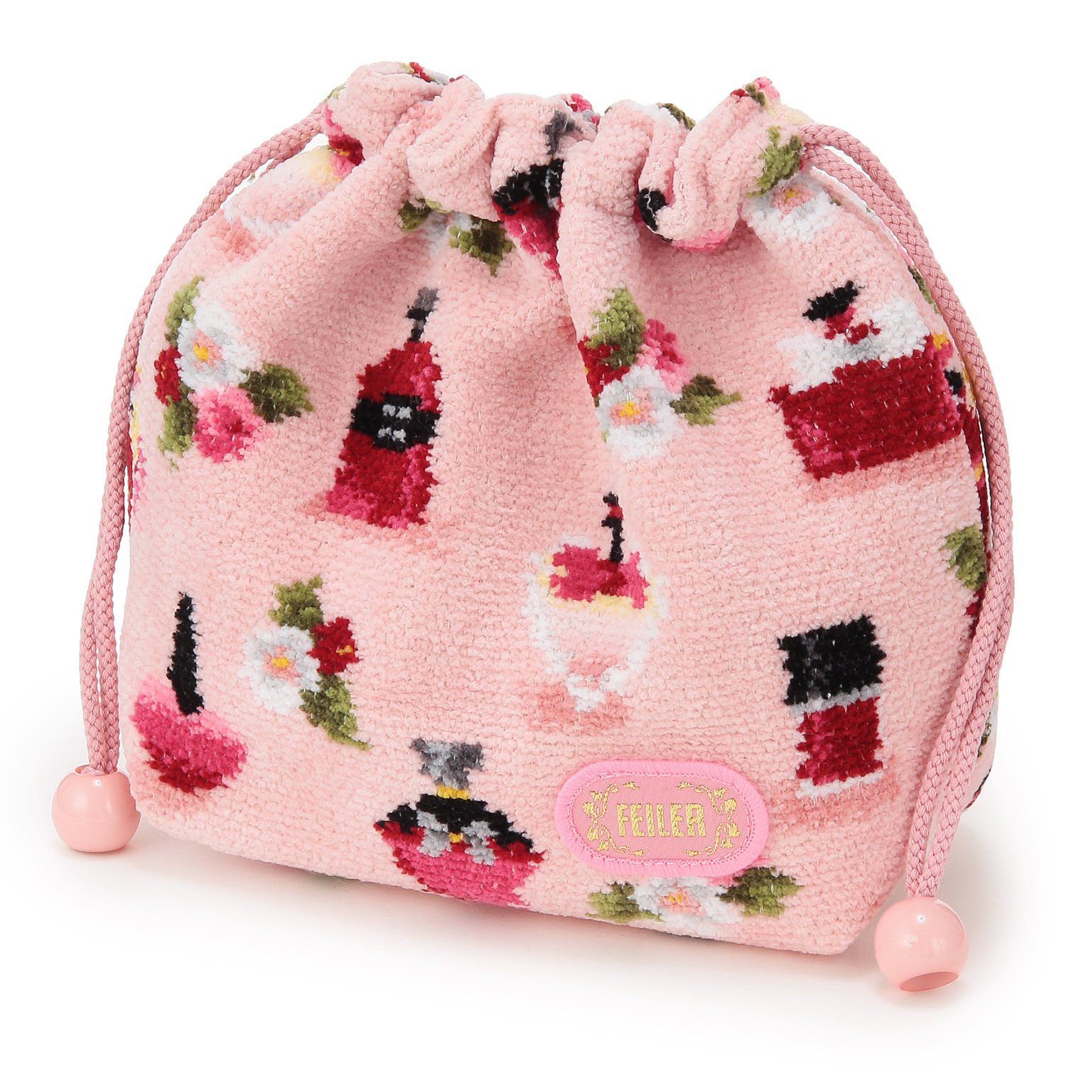 FEILER フレグランスローズ 巾着（FRR232018） - 画像1