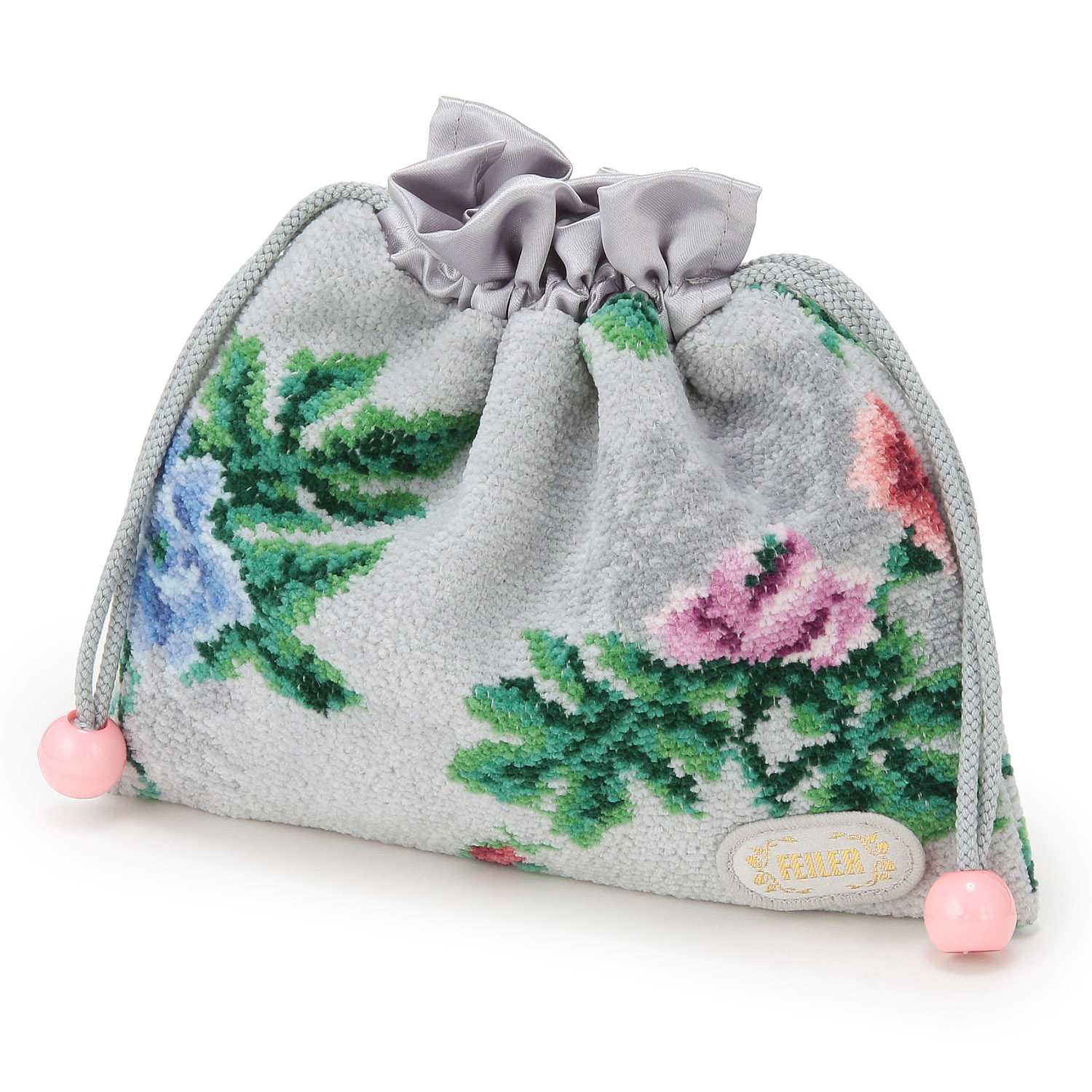 FEILER メロウローズ 巾着（MLR232034） - 画像1