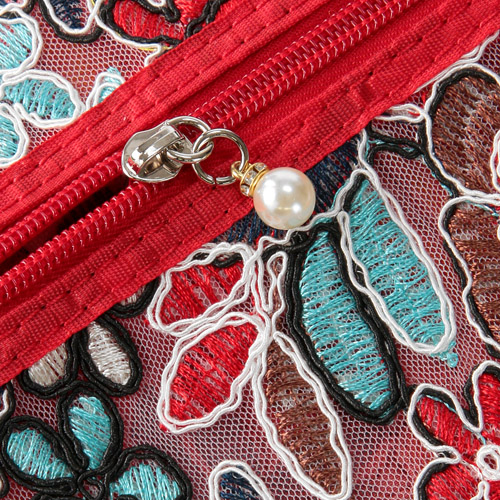 花柄トリプルポーチ - 画像6