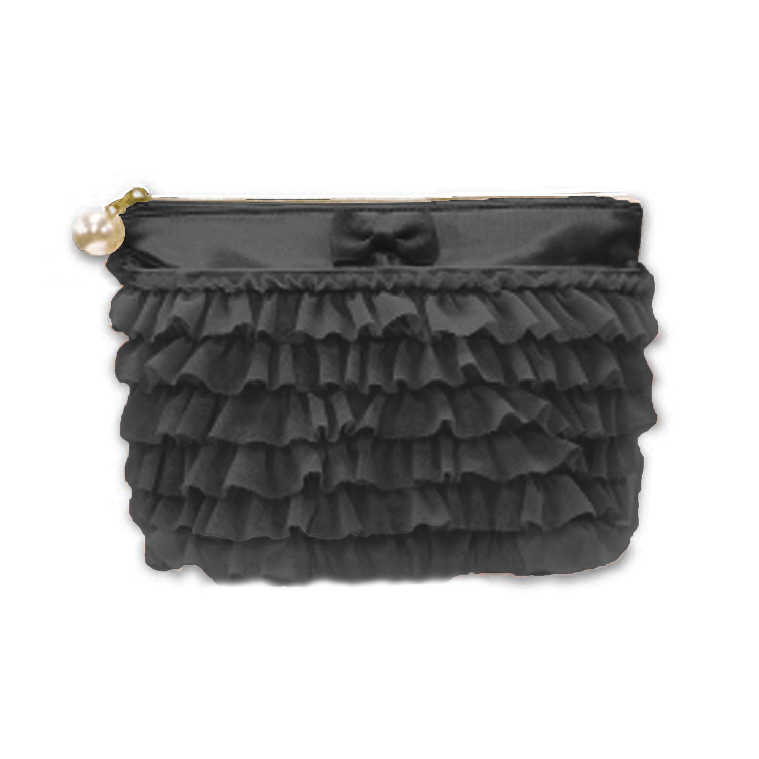 pink trick フリフリ底マチポーチ - 画像3