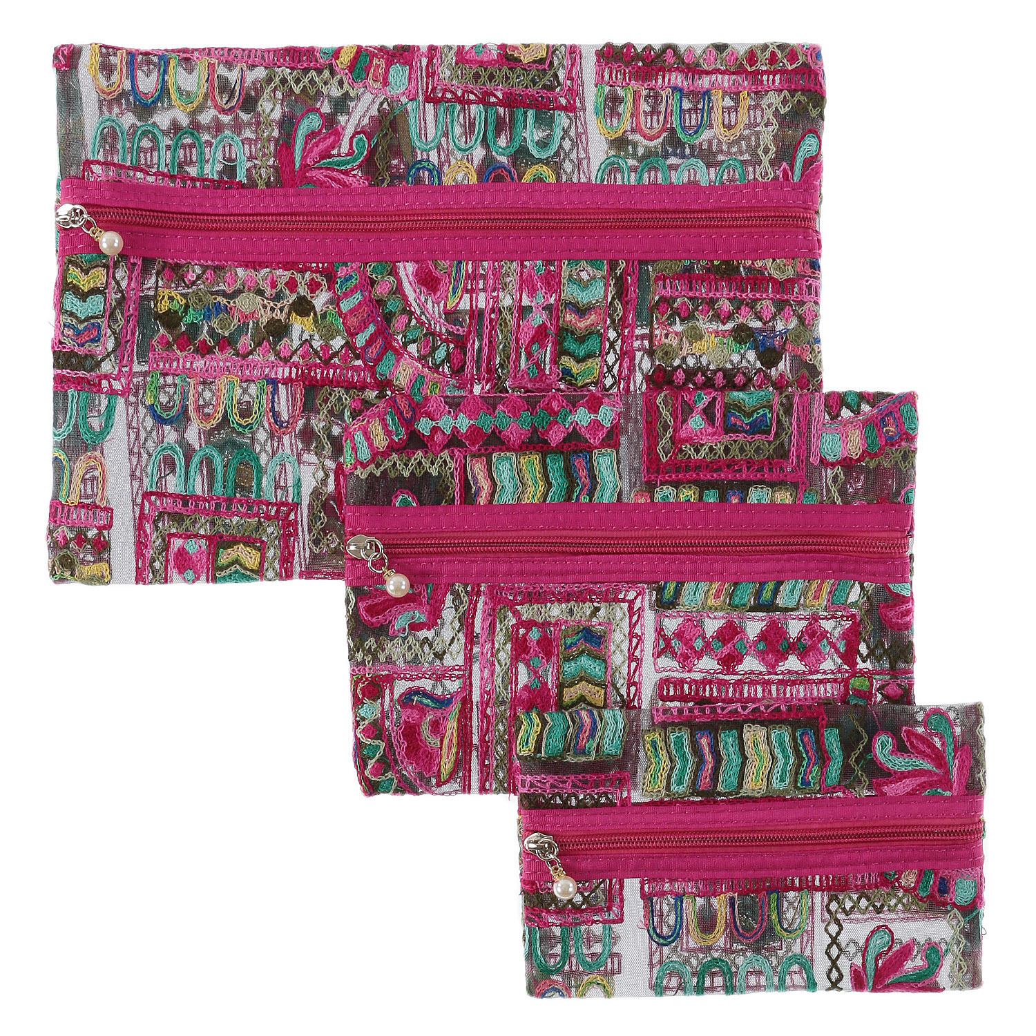 メッシュ3Pポーチ - 画像2