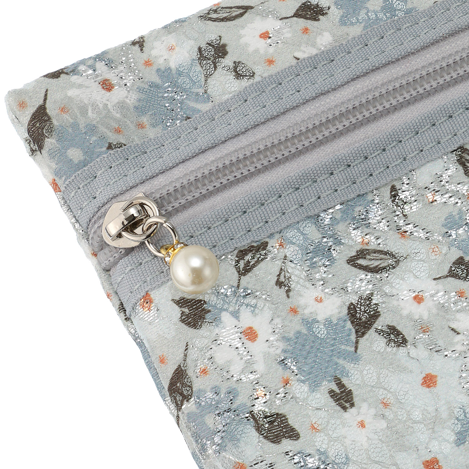 メッシュ花柄3Pポーチ - 画像4