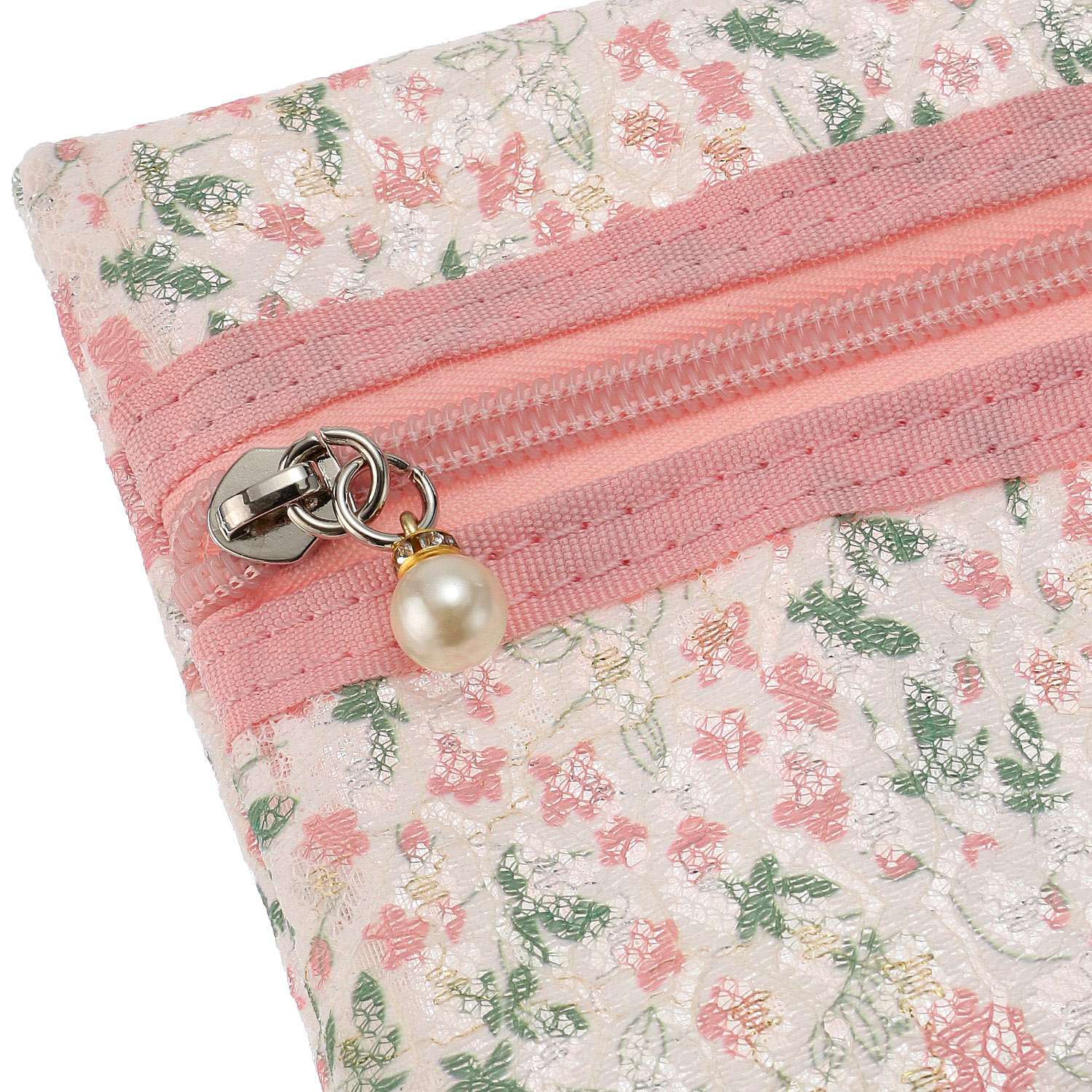 メッシュ花柄3Pポーチ - 画像4