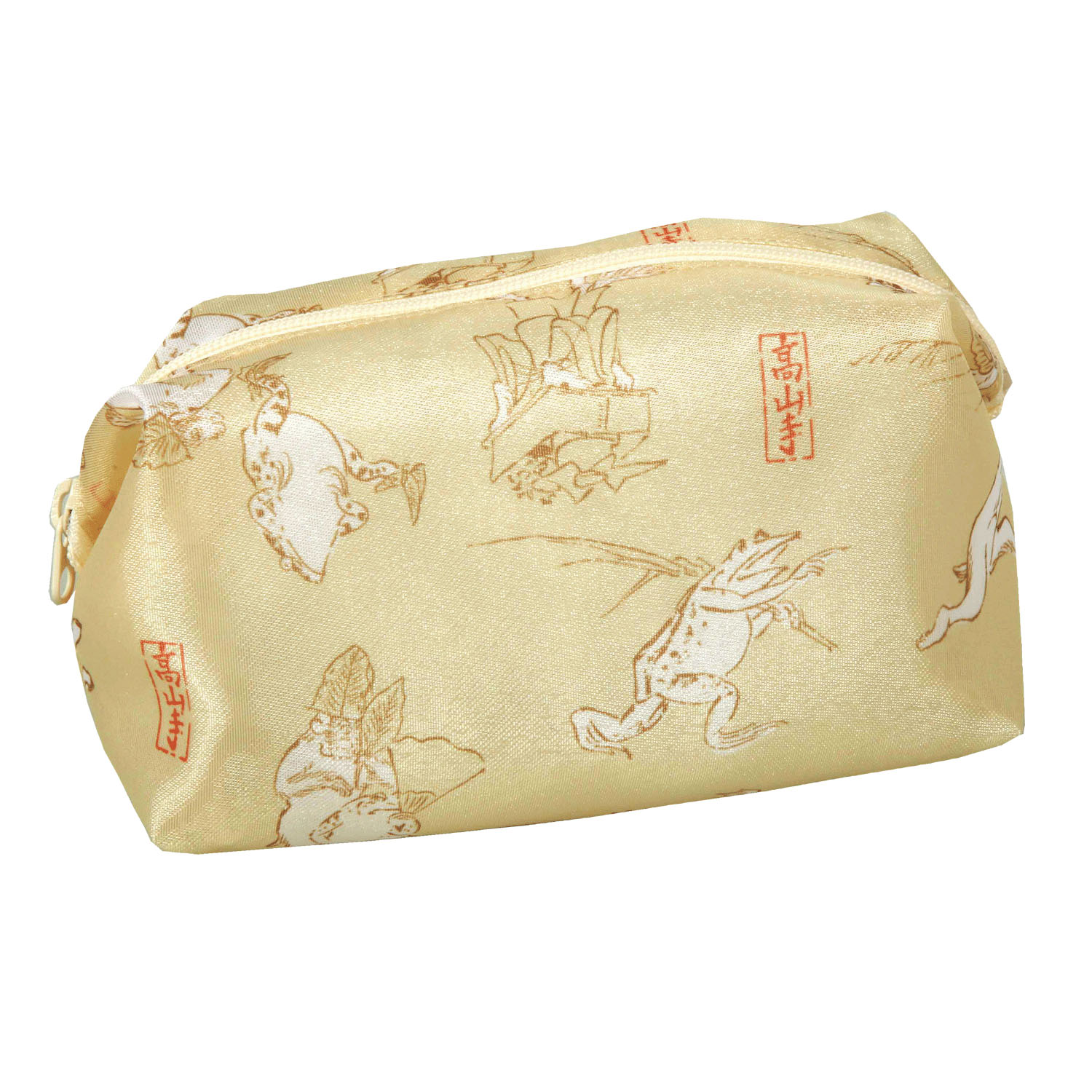 【日本製】 鳥獣人物戯画 風船ポーチ