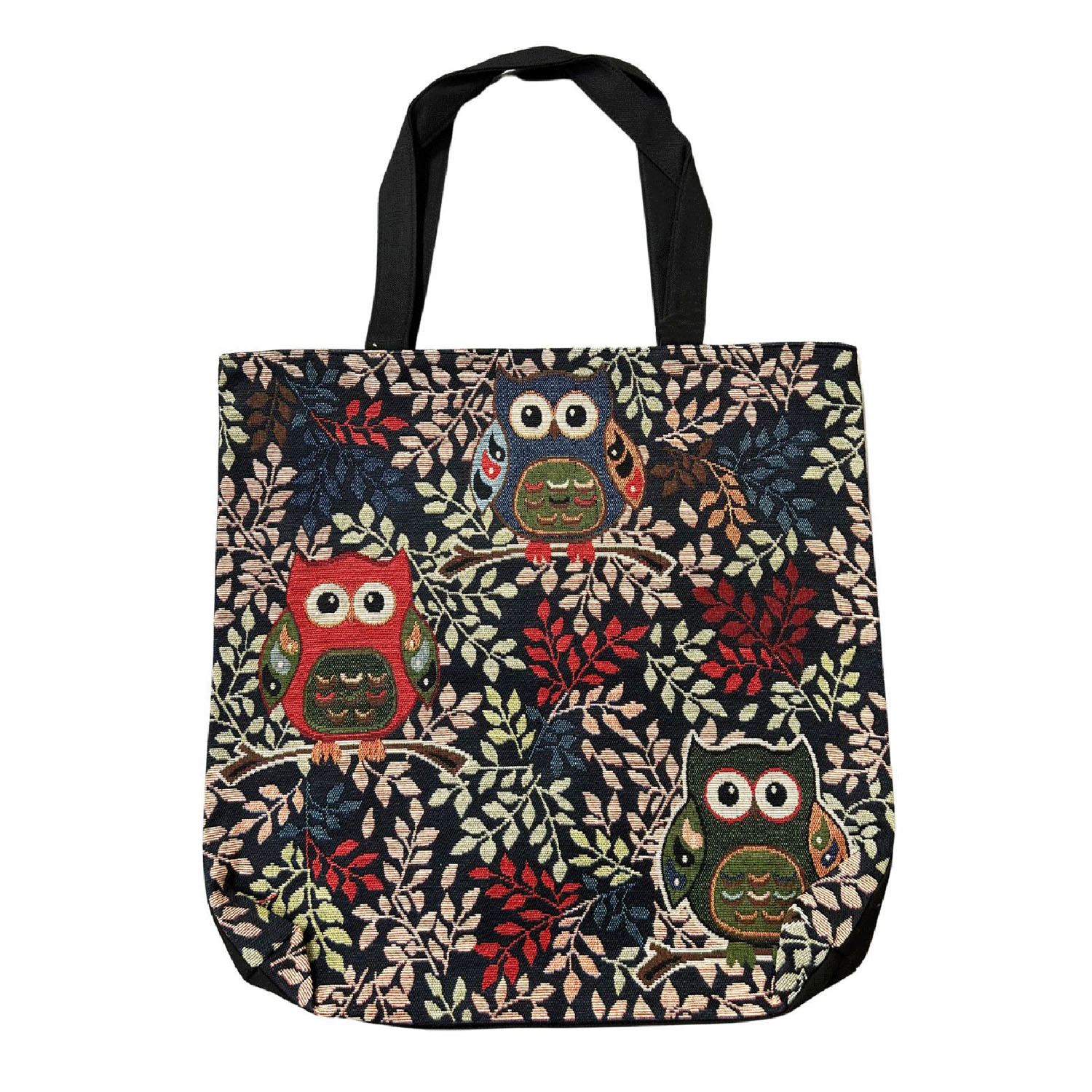 フクロウ ゴブラントートバッグ - 画像6