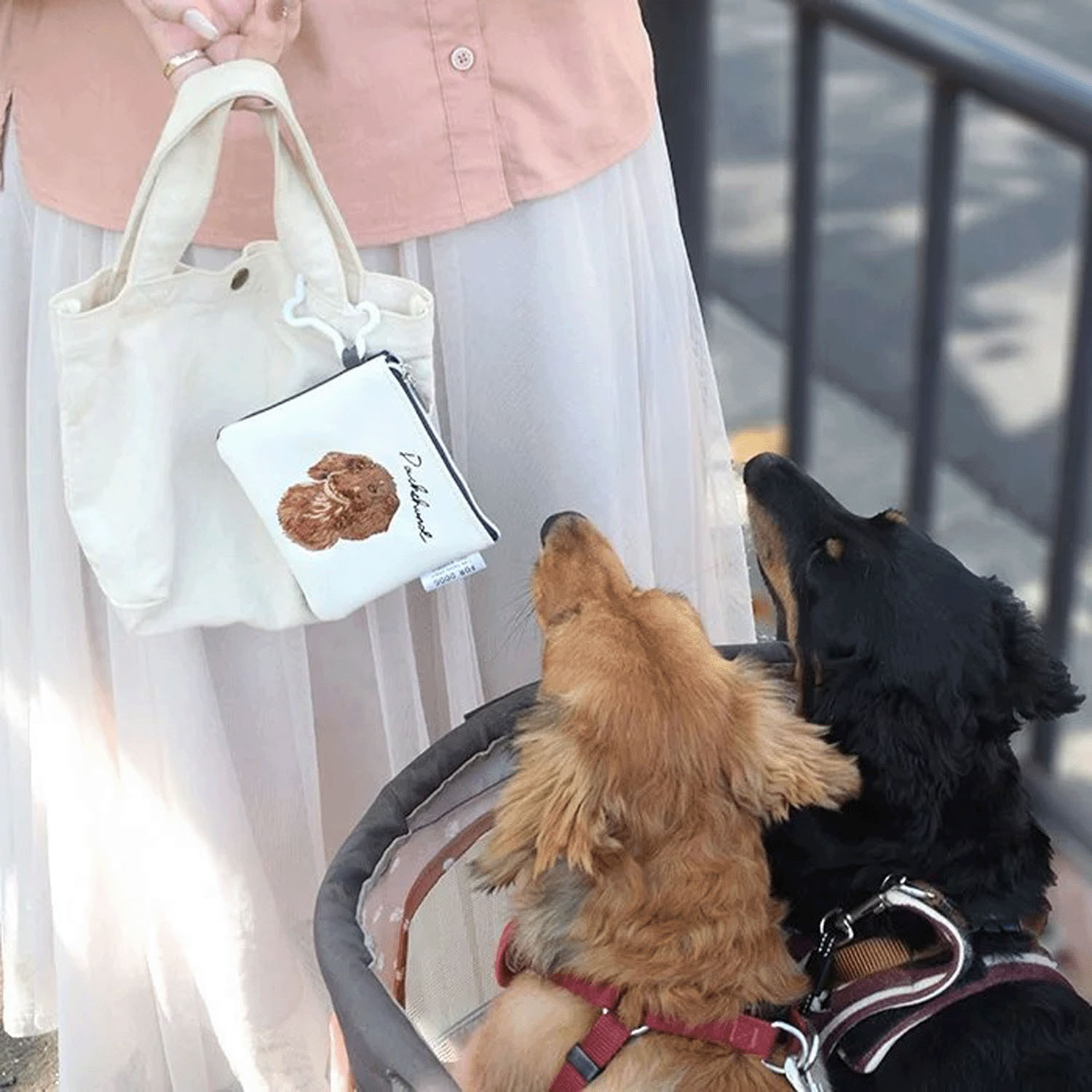 DOG CHARITY ミニフラットポーチ - 画像15