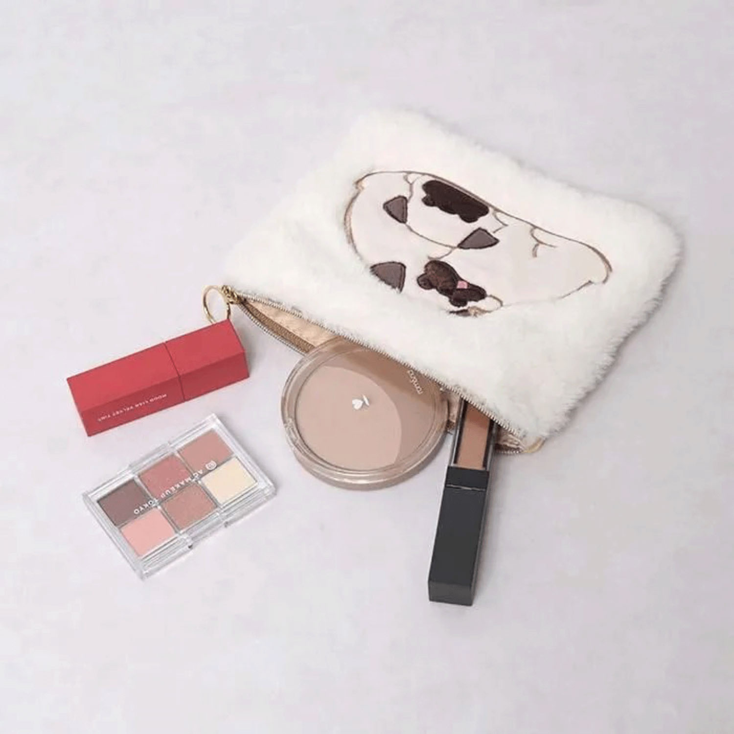 もふもふアニマルフラットポーチ - 画像5