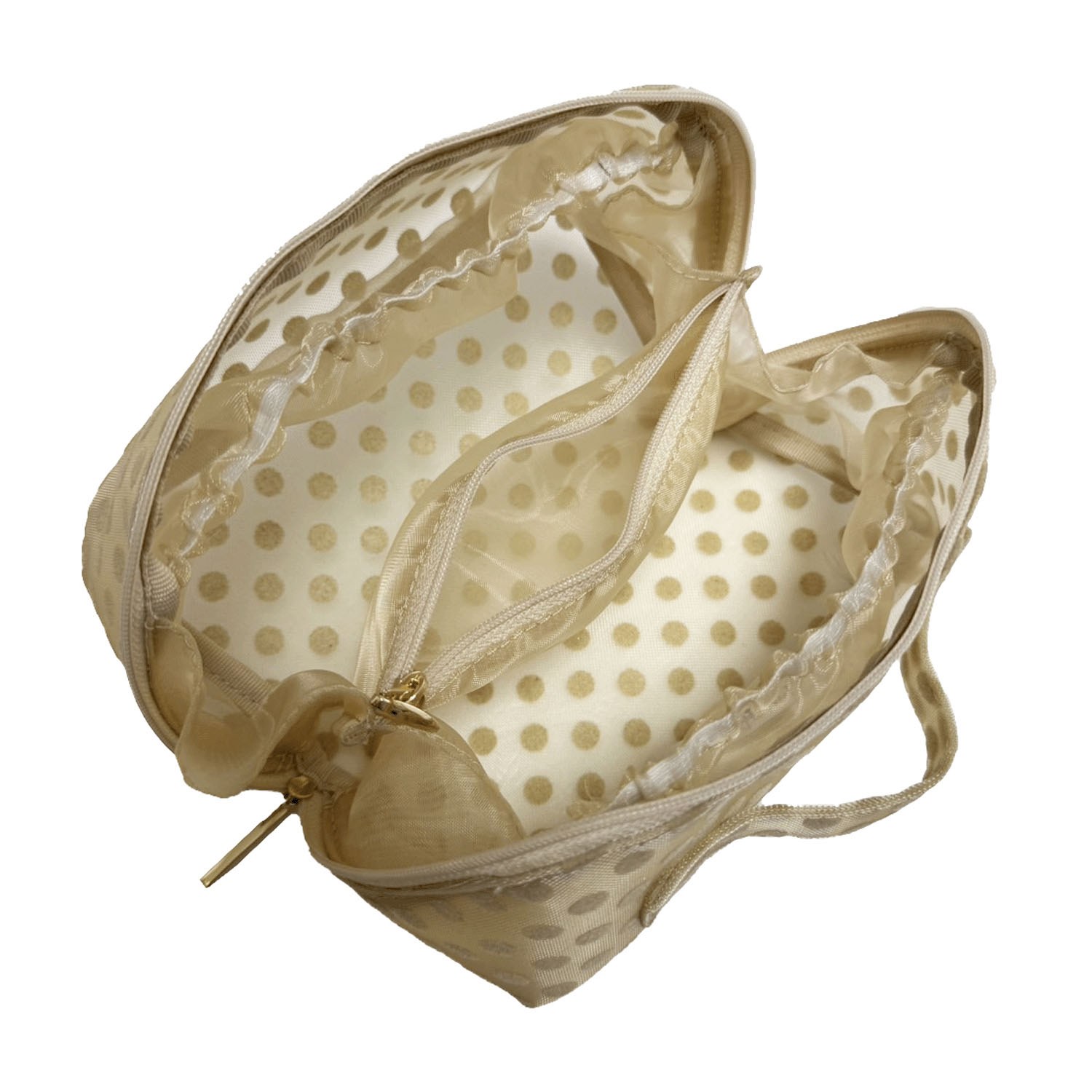 ドットメッシュ BOXポーチ - 画像4