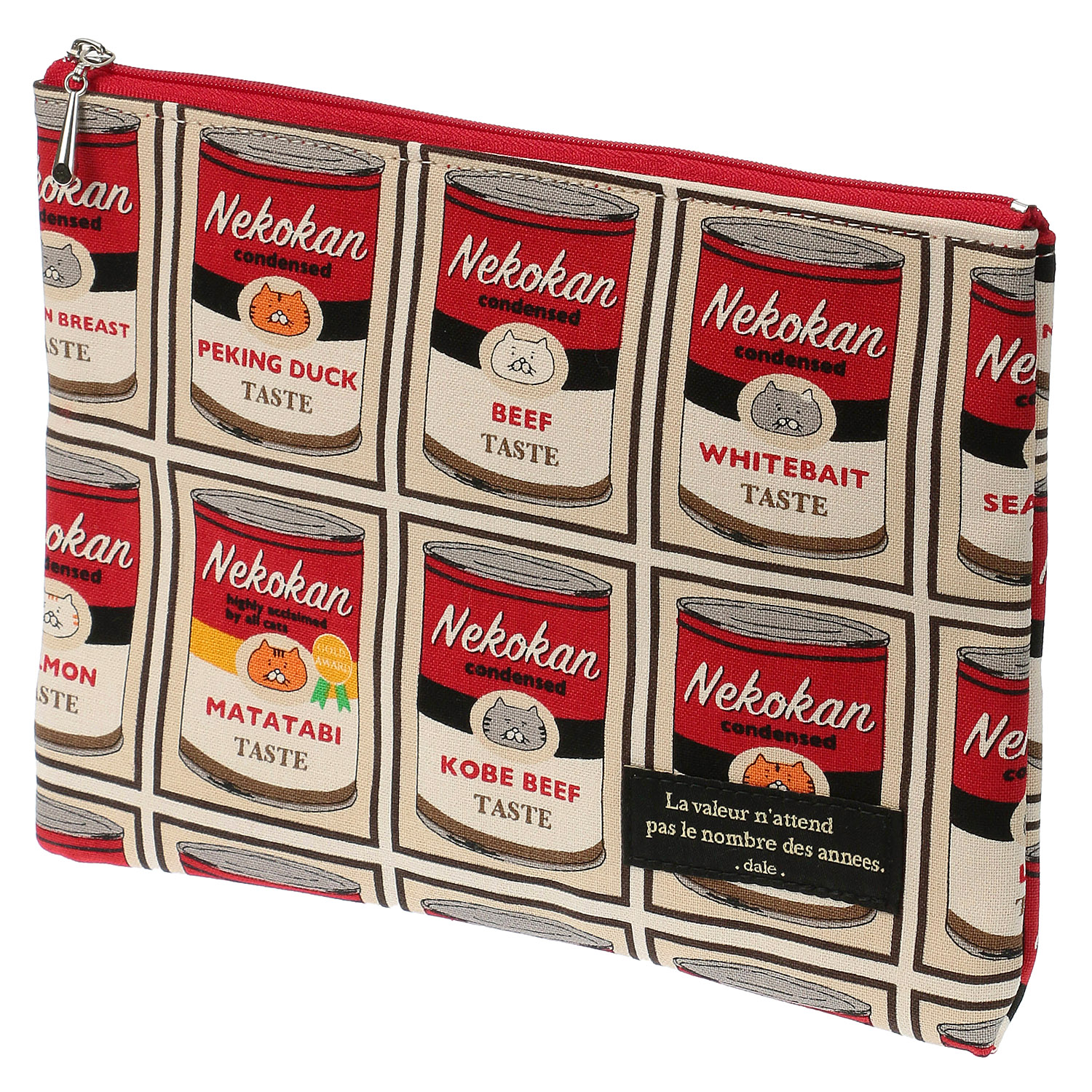 デール 猫缶フラットポ－チ - 画像2