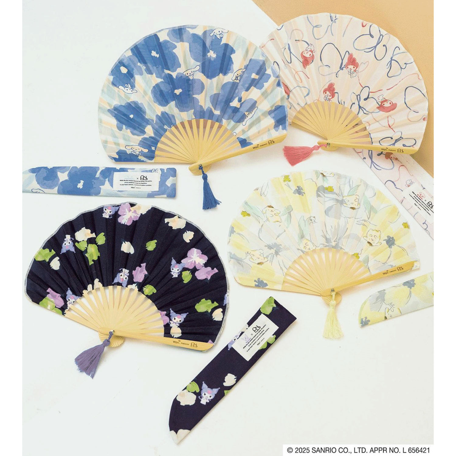 Wpcサンリオ扇子 - 画像1