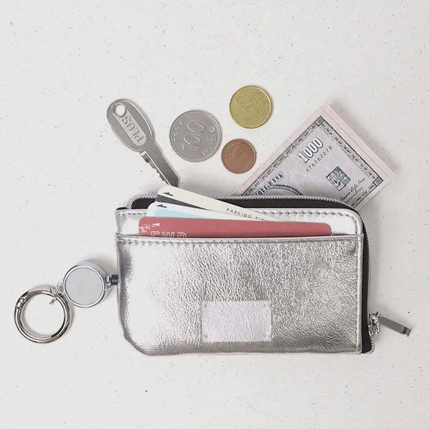 メタリックカラー キーポーチ - 画像7